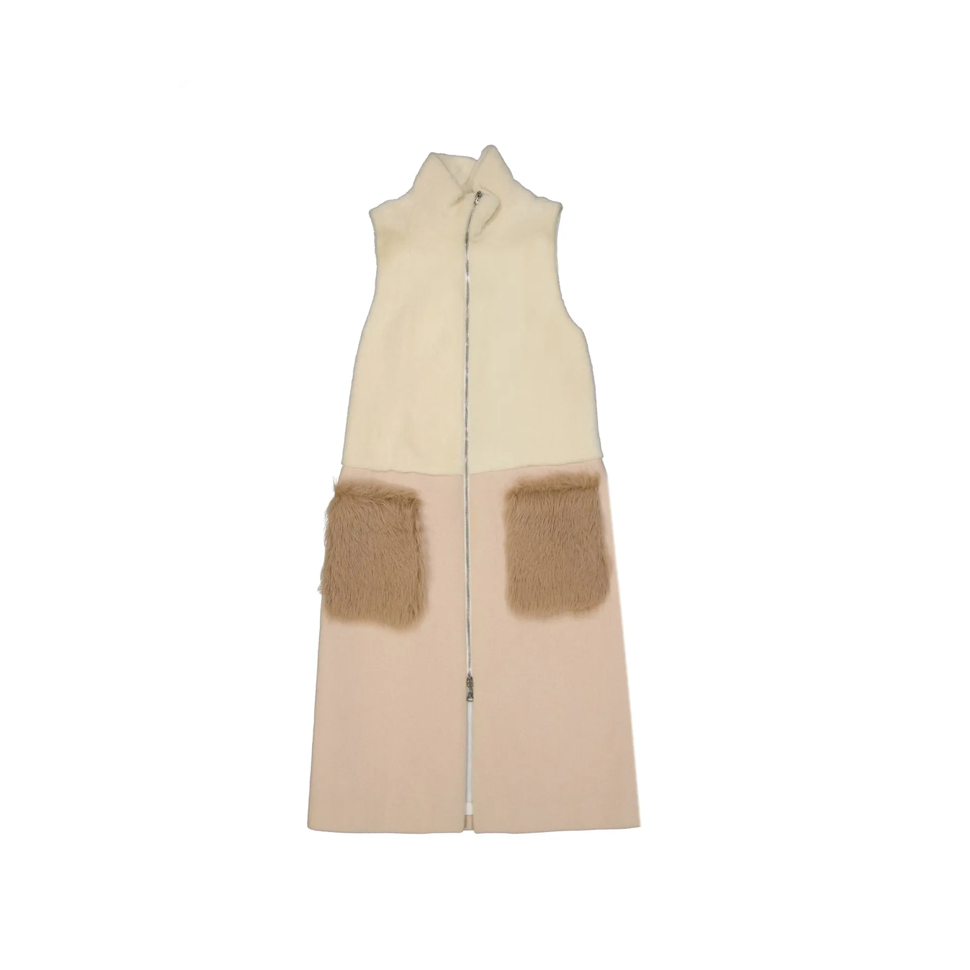 Drome Fur Coat Gilet sold by Siebentaschen
