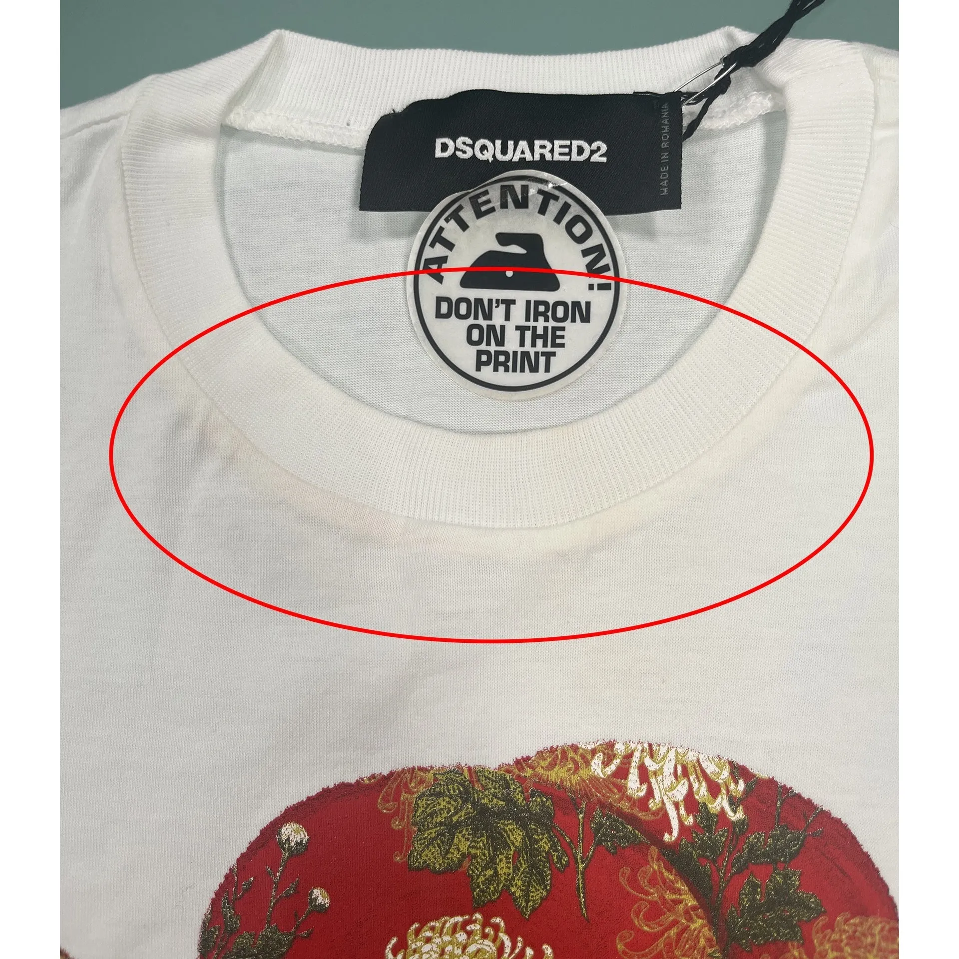 Dsquared2 Cotton Logo T-Shirt sold by Siebentaschen product image thumbnail 4