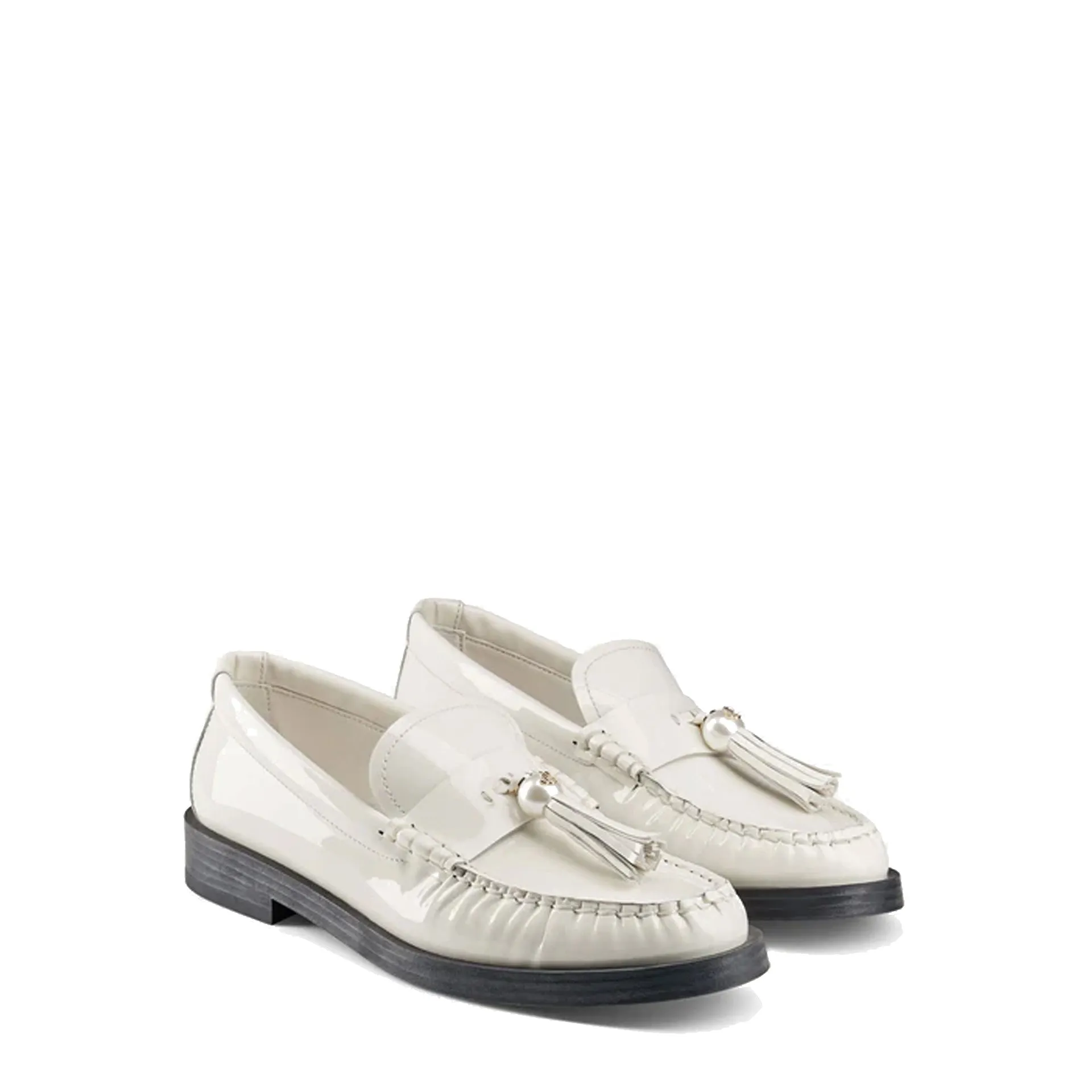 Jimmy Choo Addie Pearl Leather Loafers sold by Siebentaschen product image thumbnail 2