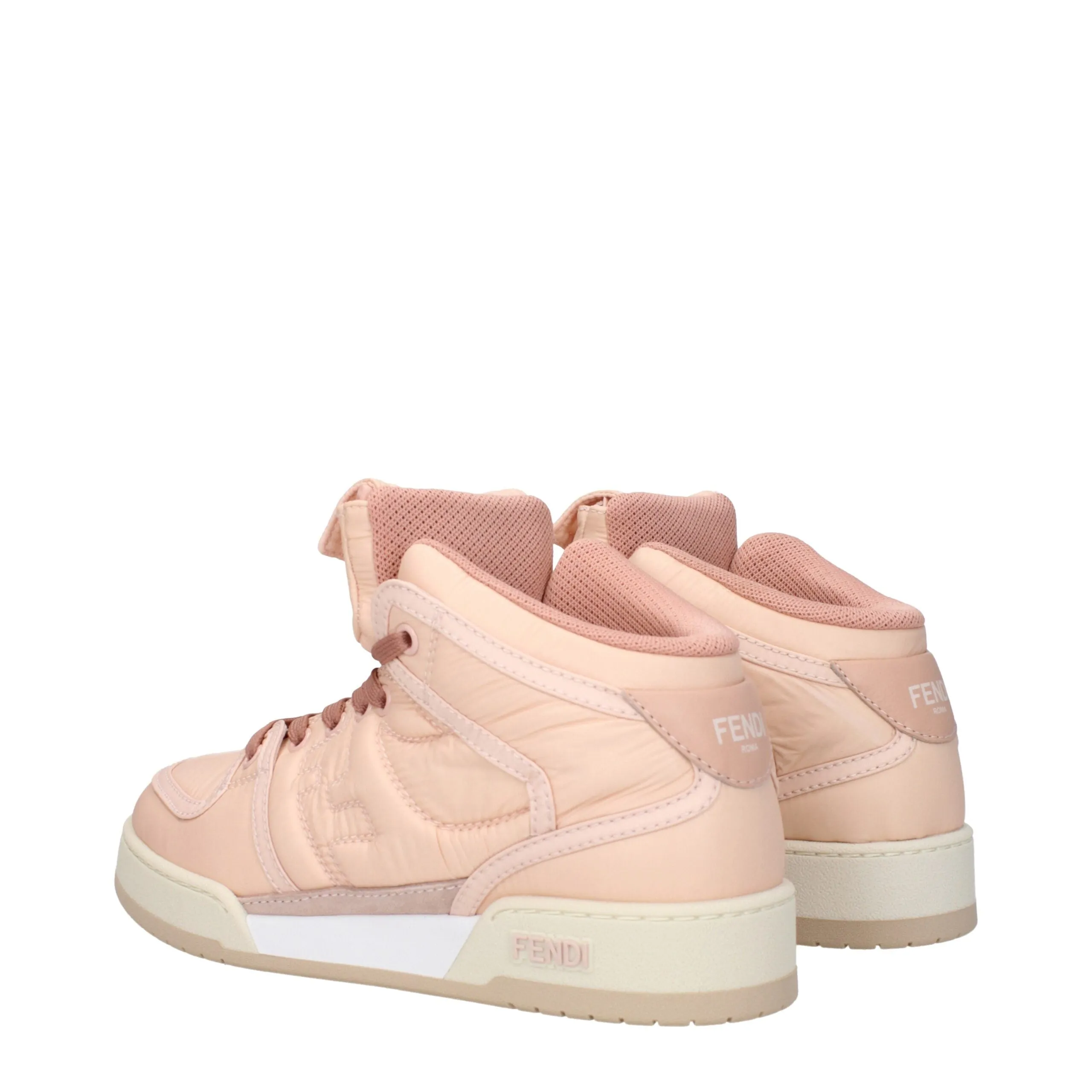 Fendi Pink Nylon High Top Sneakers sold by Siebentaschen product image thumbnail 4