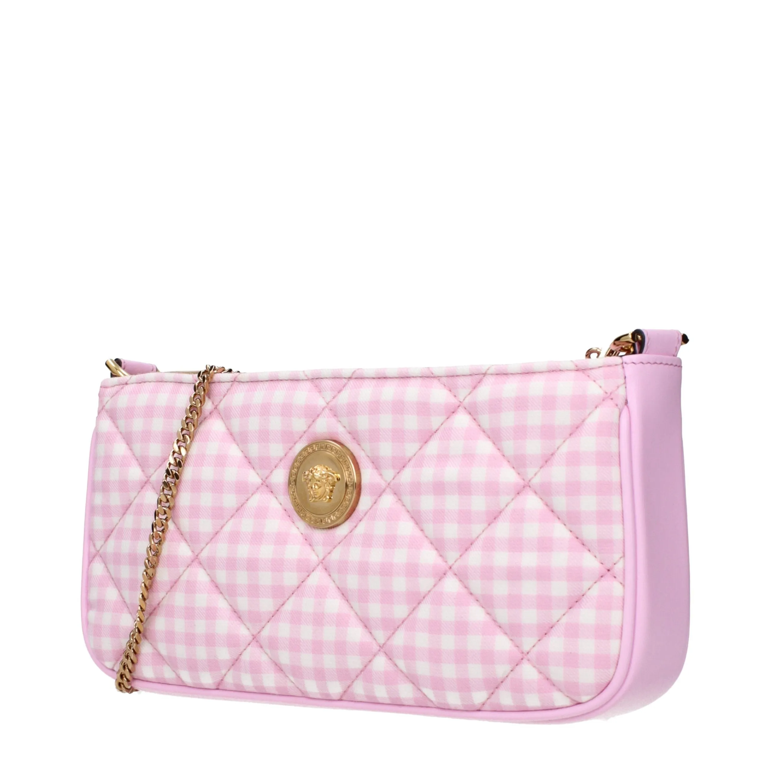 Versace Pink Fabric Shoulder Bag sold by Siebentaschen product image thumbnail 2
