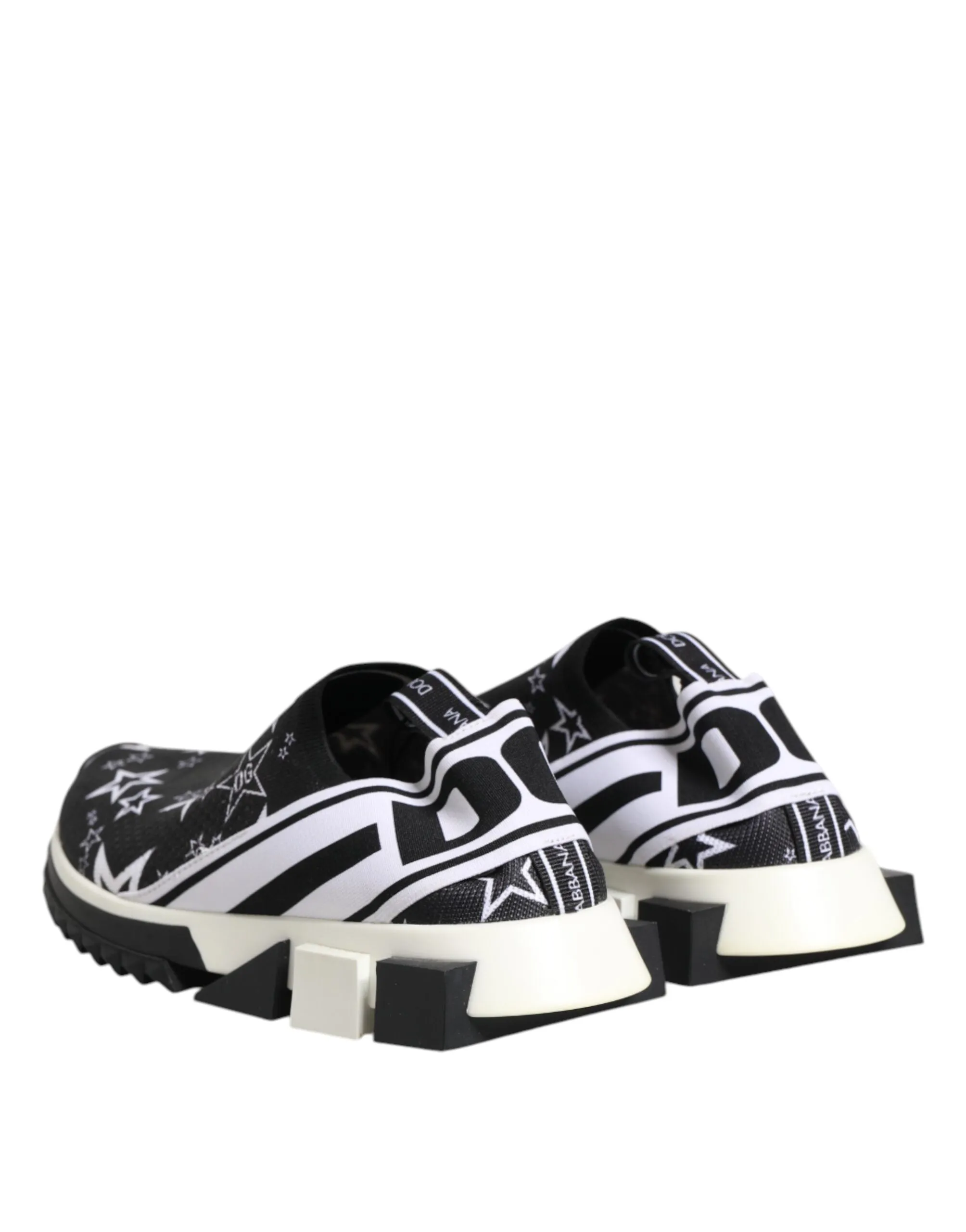 Dolce & Gabbana Black White Sorrento Low Top Sneakers Shoes sold by Siebentaschen product image thumbnail 5