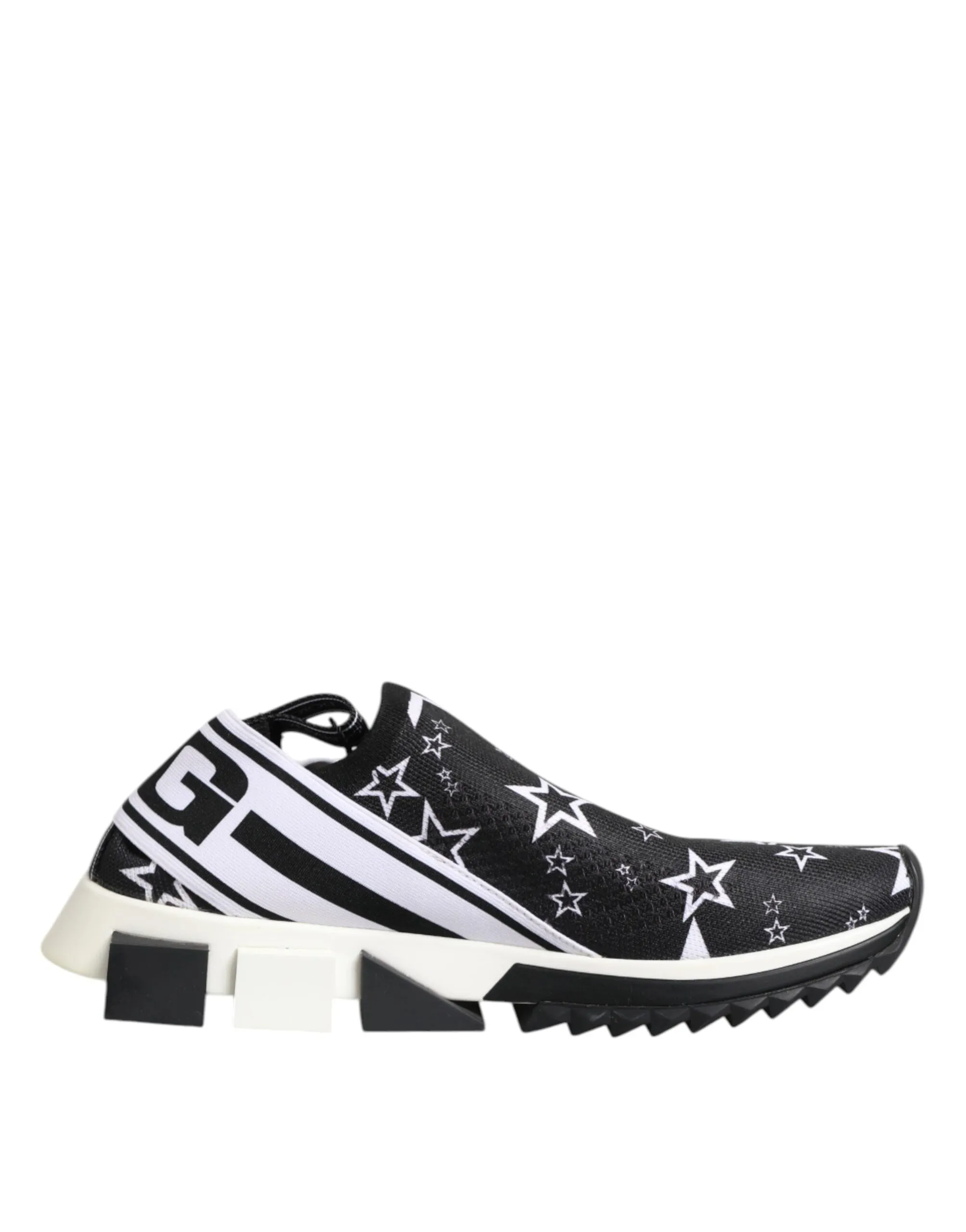 Dolce & Gabbana Black White Sorrento Low Top Sneakers Shoes sold by Siebentaschen