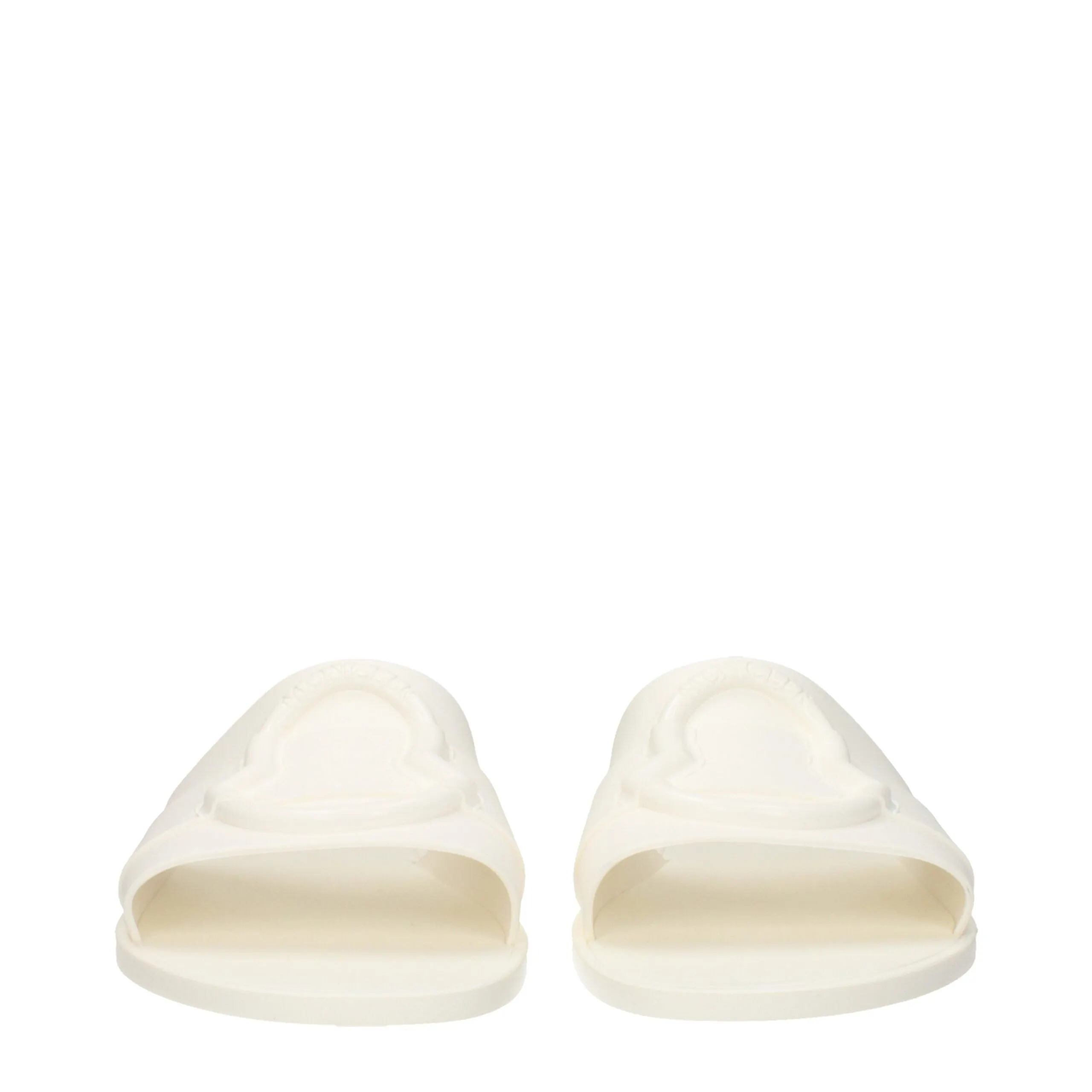 Moncler White Cotton Slippers sold by Siebentaschen product image thumbnail 3