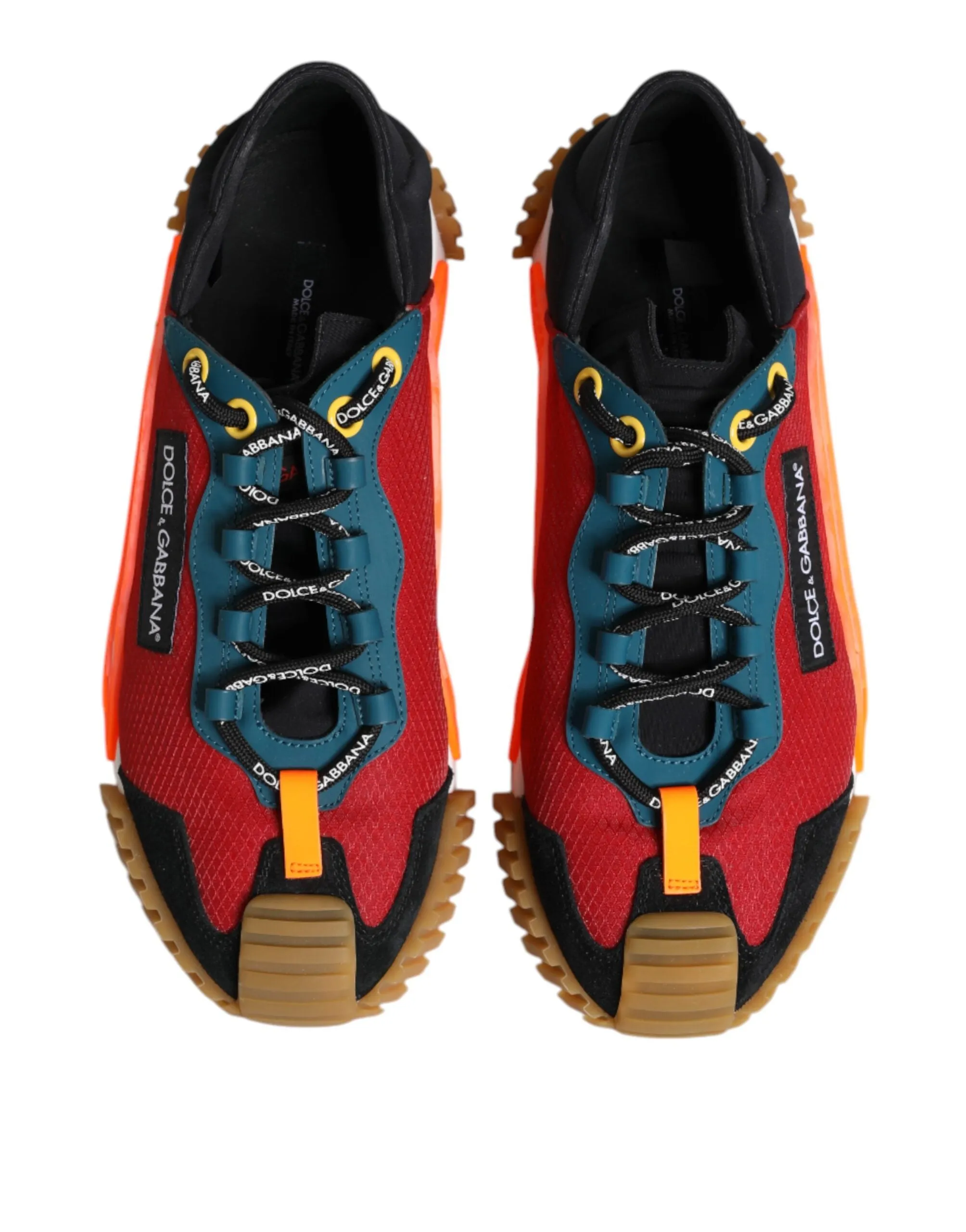 Dolce & Gabbana Multicolor Logo Low Top NS1 Sneakers Shoes sold by Siebentaschen product image thumbnail 3
