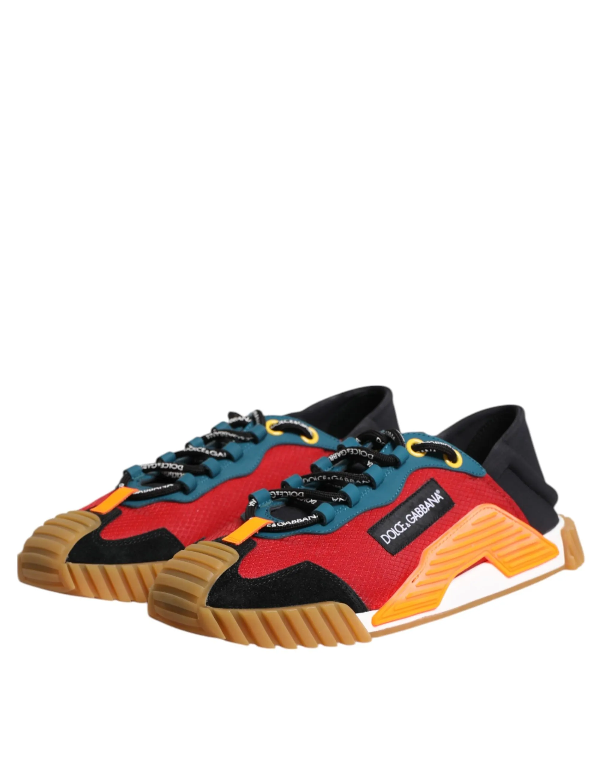 Dolce & Gabbana Multicolor Logo Low Top NS1 Sneakers Shoes sold by Siebentaschen product image thumbnail 4