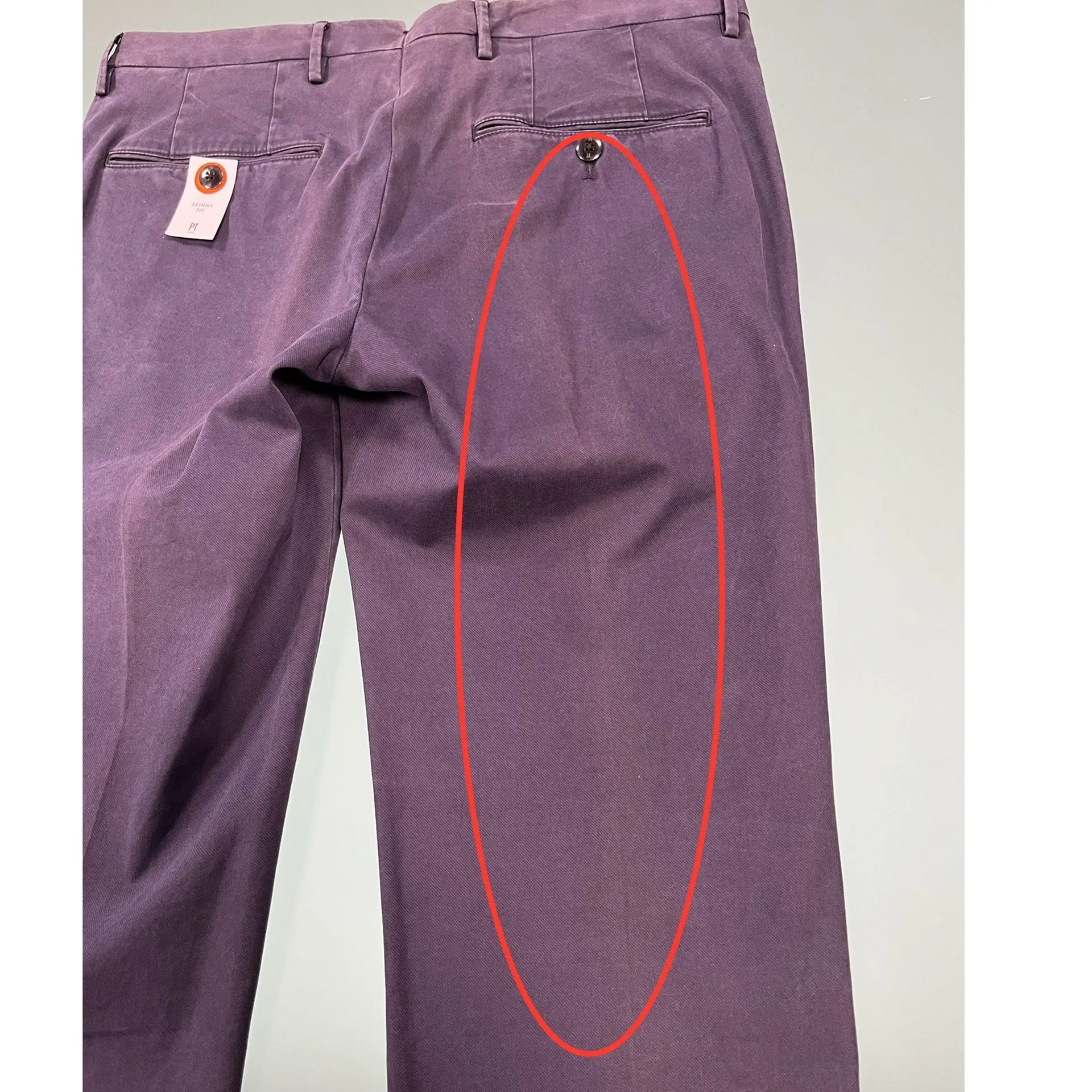 PT Torino Cotton Slim Pants sold by Siebentaschen product image thumbnail 4