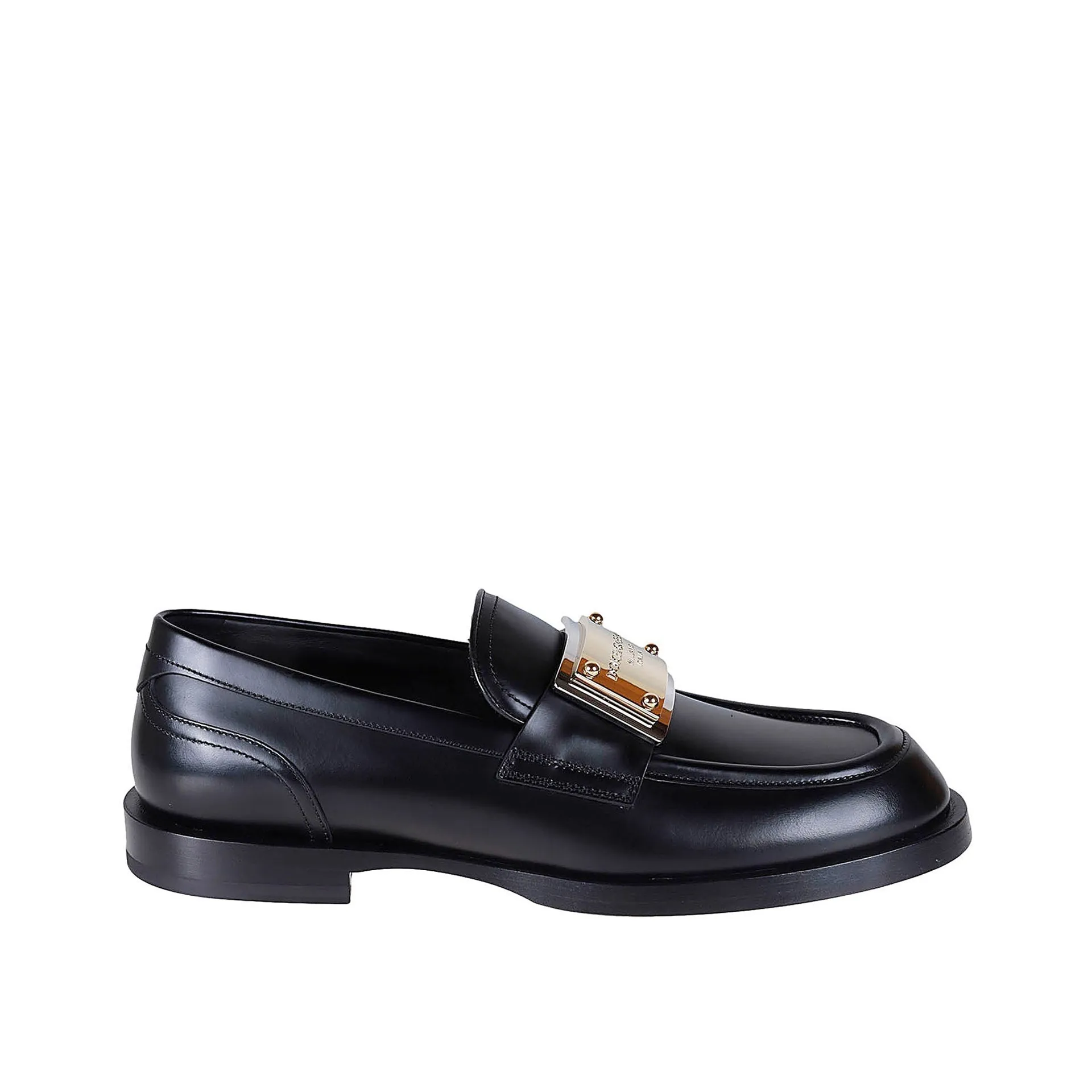 Dolce&Gabbana Leather Loafers sold by Siebentaschen