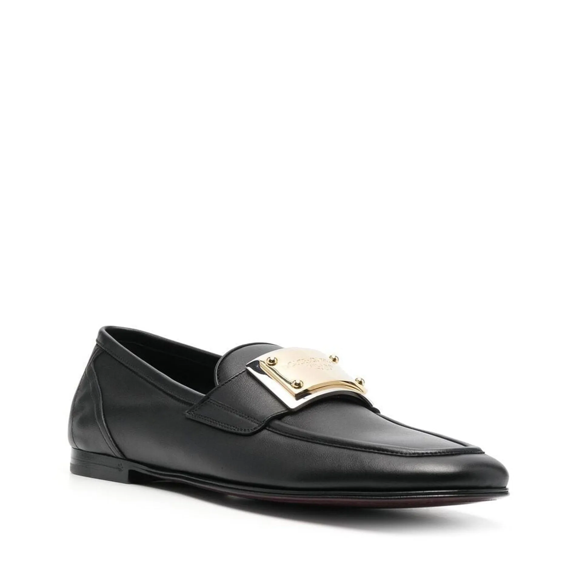 Dolce & Gabbana Leather Logo Loafers sold by Siebentaschen product image thumbnail 2