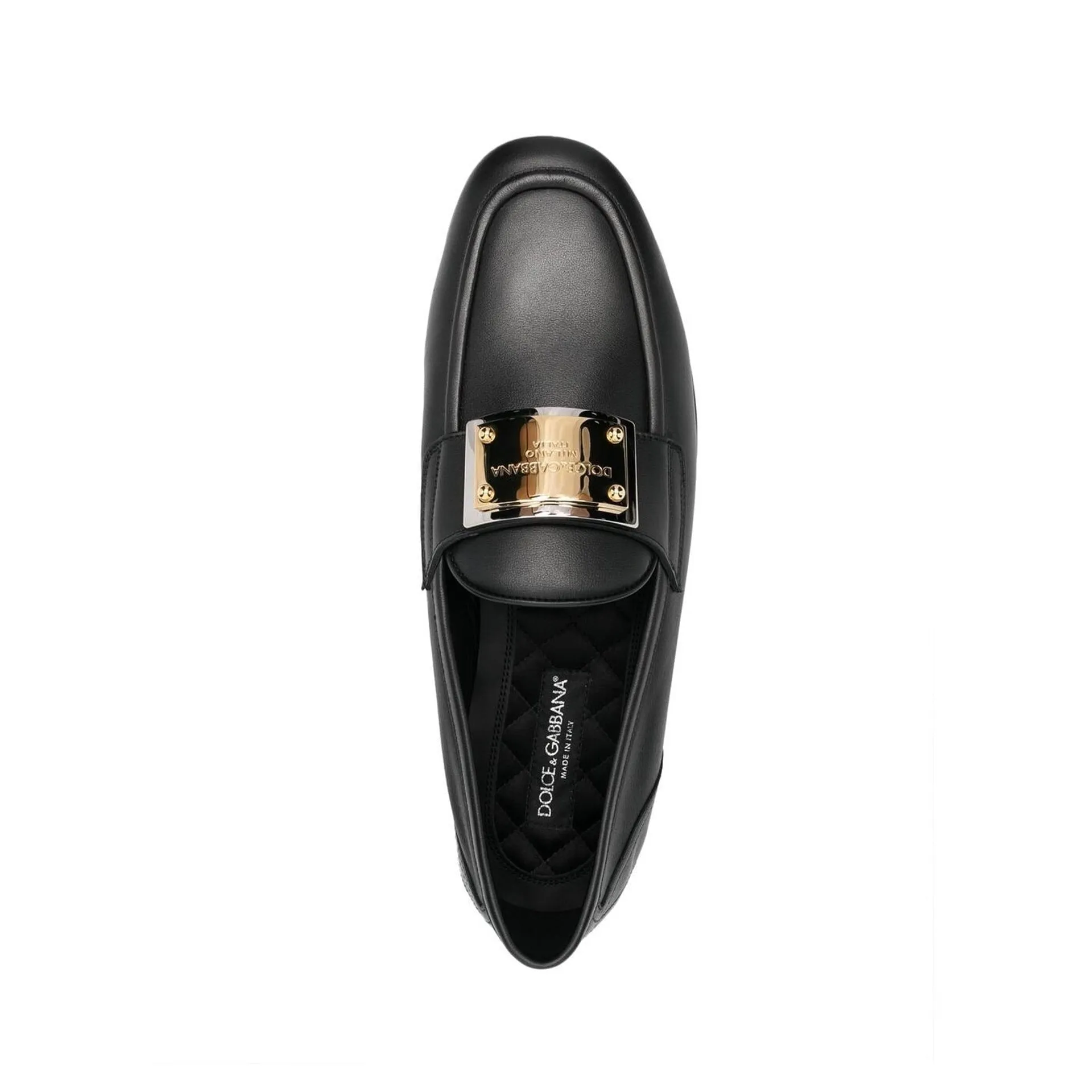 Dolce & Gabbana Leather Logo Loafers sold by Siebentaschen product image thumbnail 4
