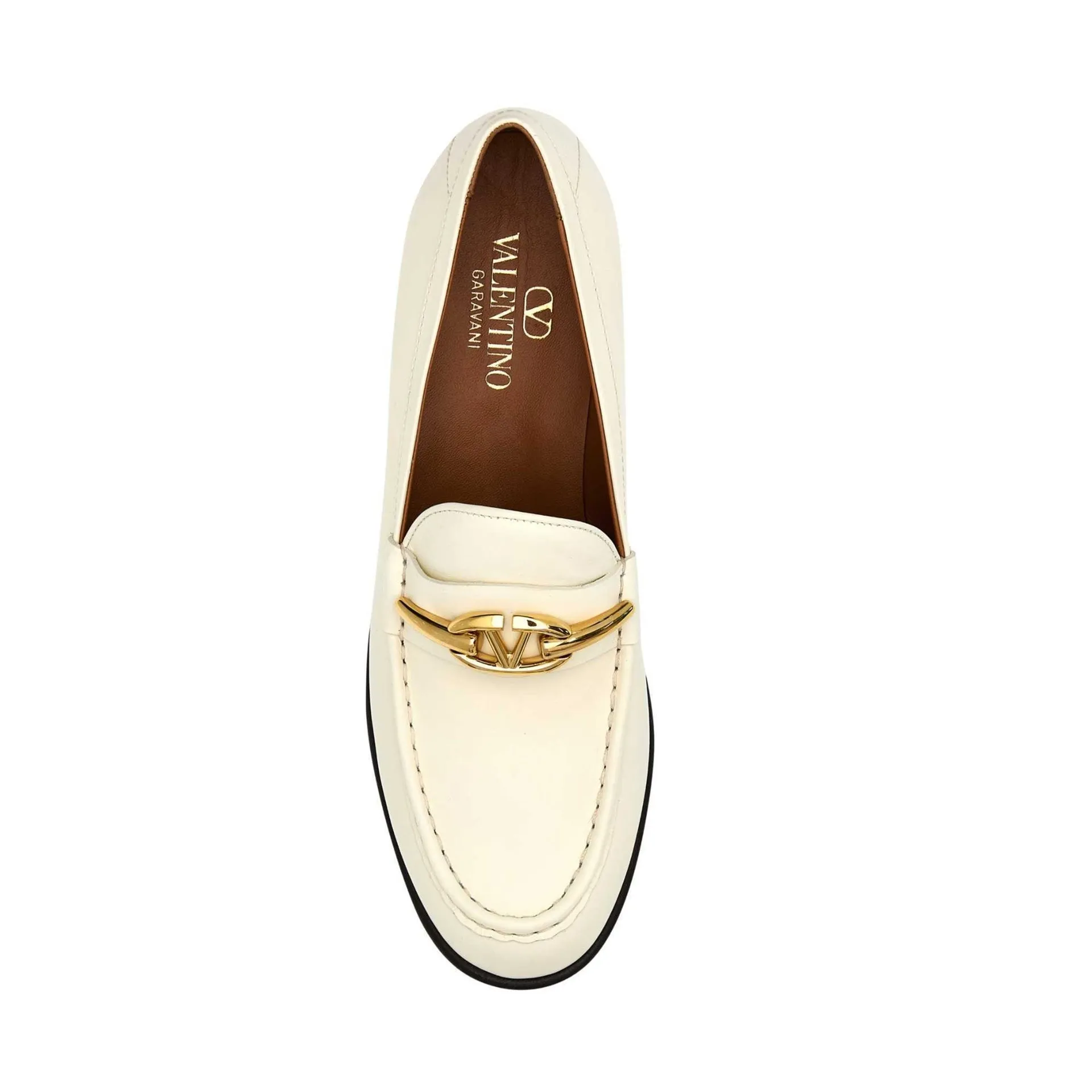 Valentino Garavani Vlogo The Blond Edition Leather Loafers sold by Siebentaschen product image thumbnail 4