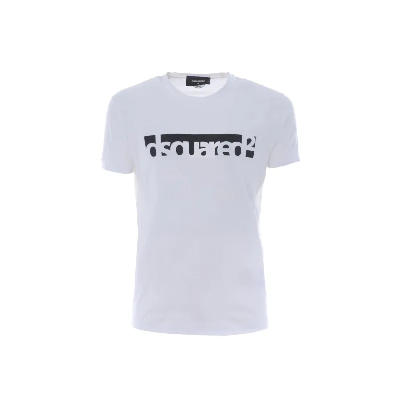 Dsquared2 Cotton Logo T-Shirt sold by Siebentaschen