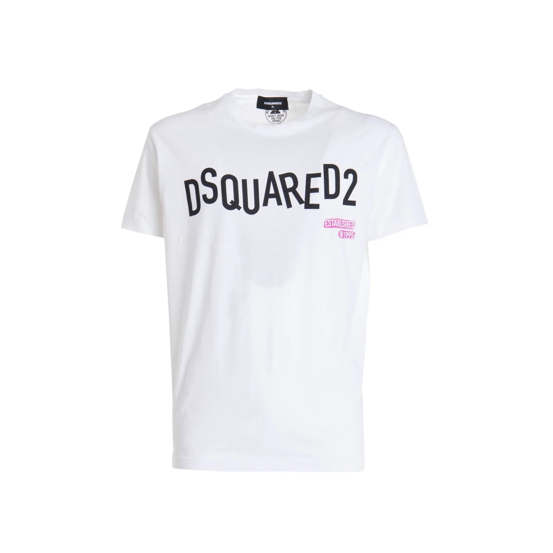 Dsquared2 Cotton Logo T-Shirt sold by Siebentaschen