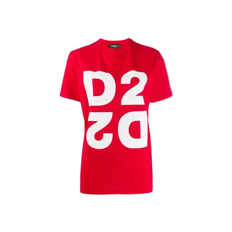 Dsquared2 Cotton Logo T-Shirt sold by Siebentaschen
