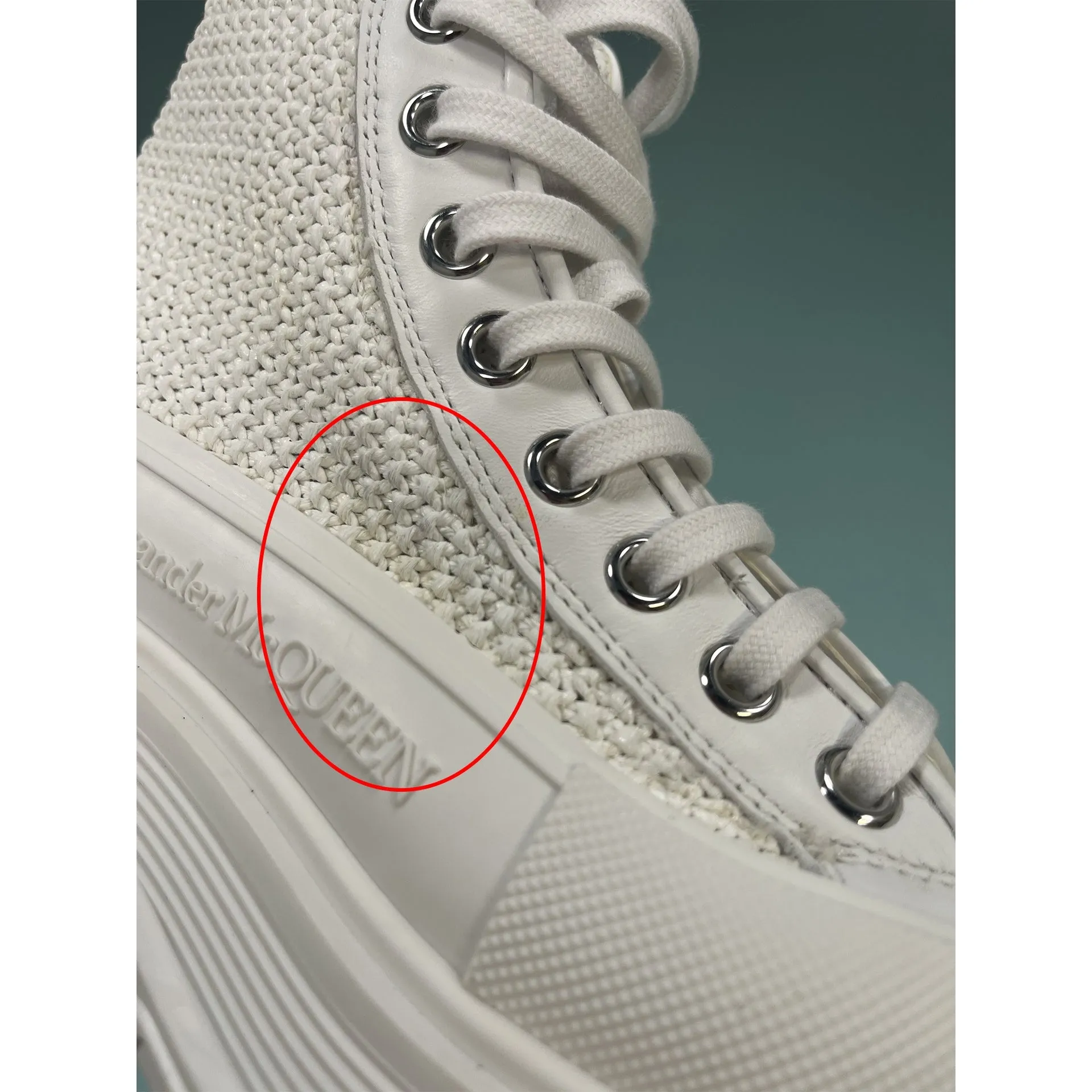 Alexander McQueen Tread Slick High-Top Sneakers sold by Siebentaschen product image thumbnail 5