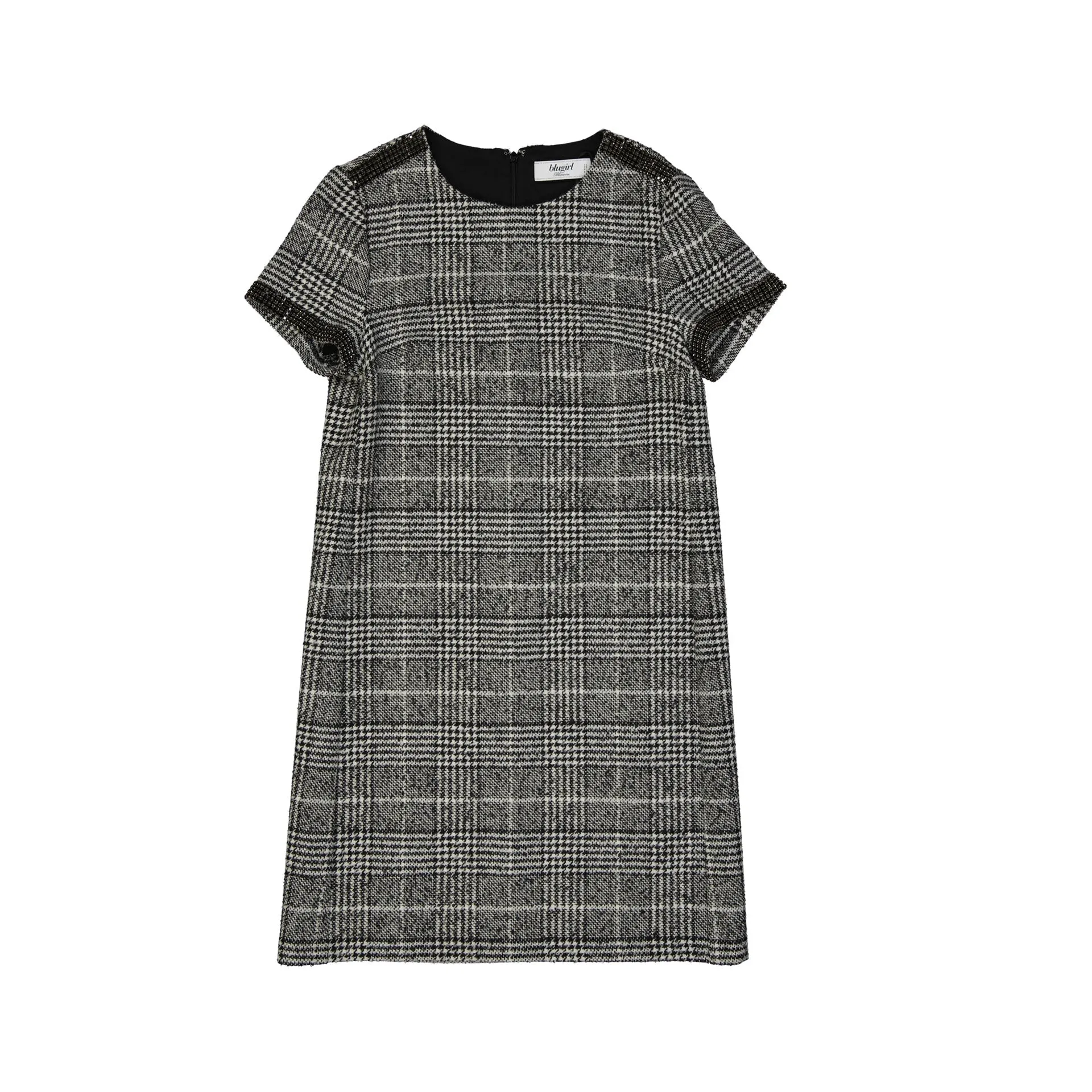 Blugirl Blend Wool Mini Dress sold by Siebentaschen