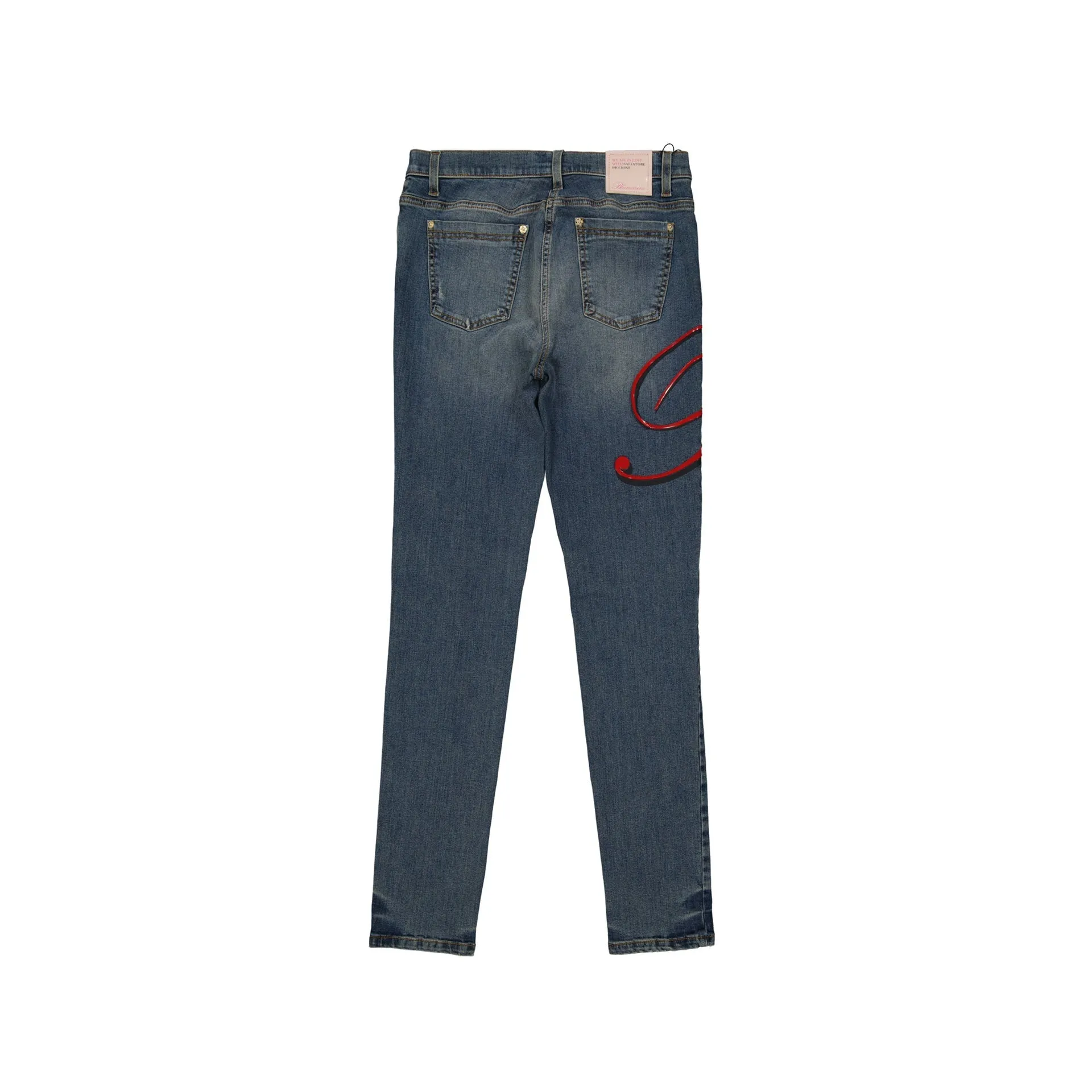 Blumarine Cotton Denim Jeans sold by Siebentaschen product image thumbnail 2