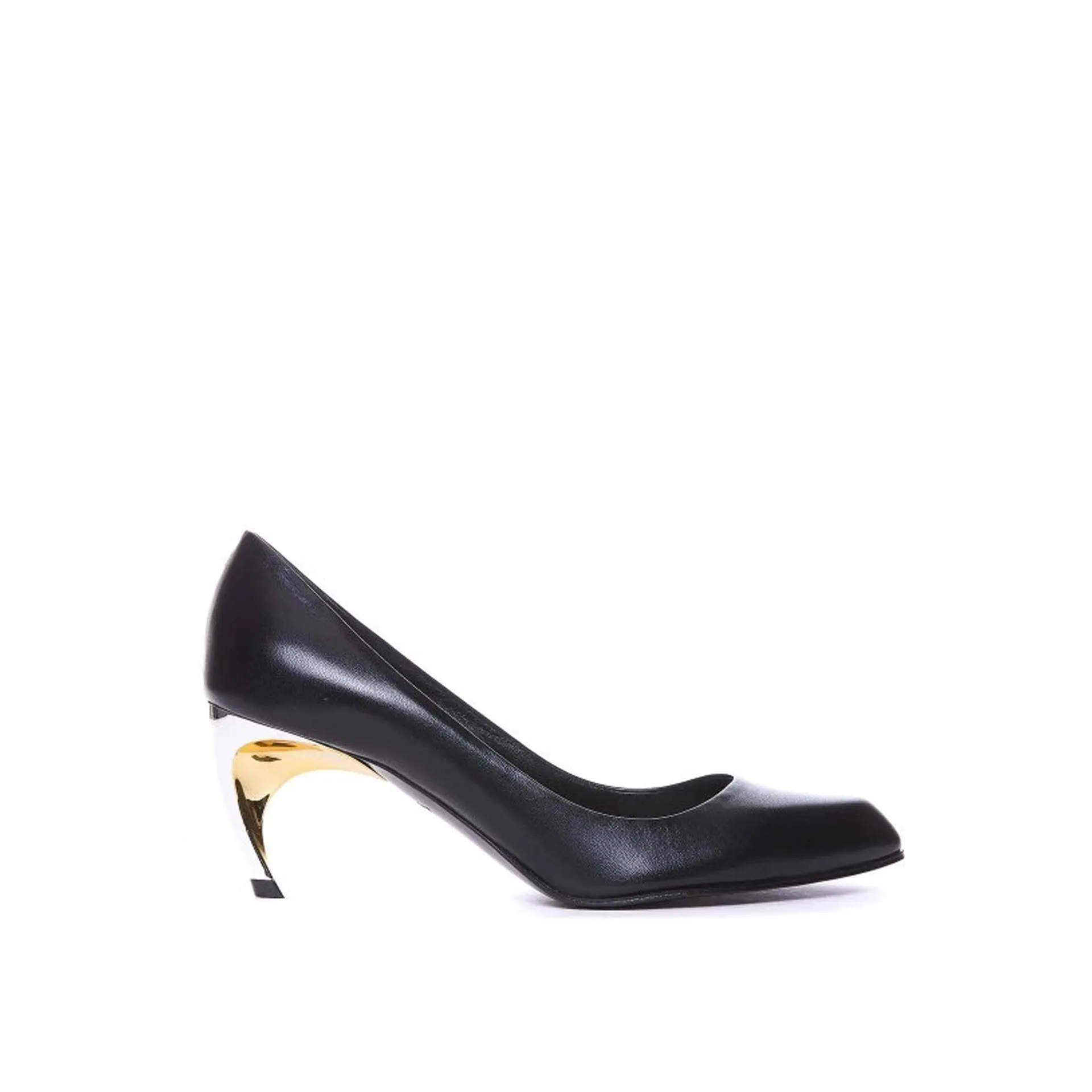 Alexander McQueen Armadillo Leather Pumps sold by Siebentaschen