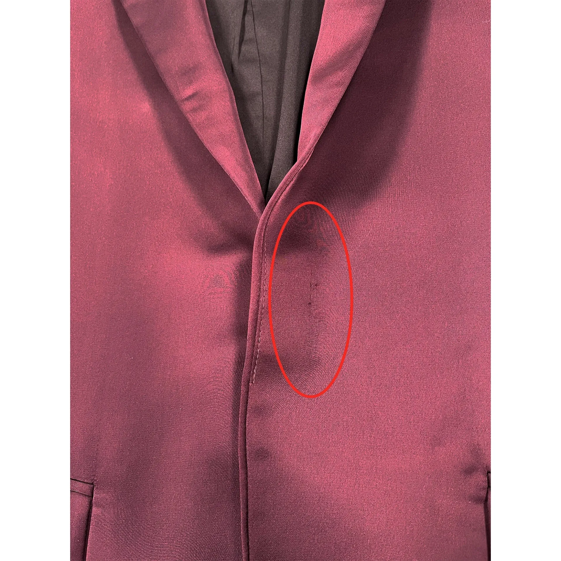 Blanca Vita Satin Effect Blazer sold by Siebentaschen product image thumbnail 3