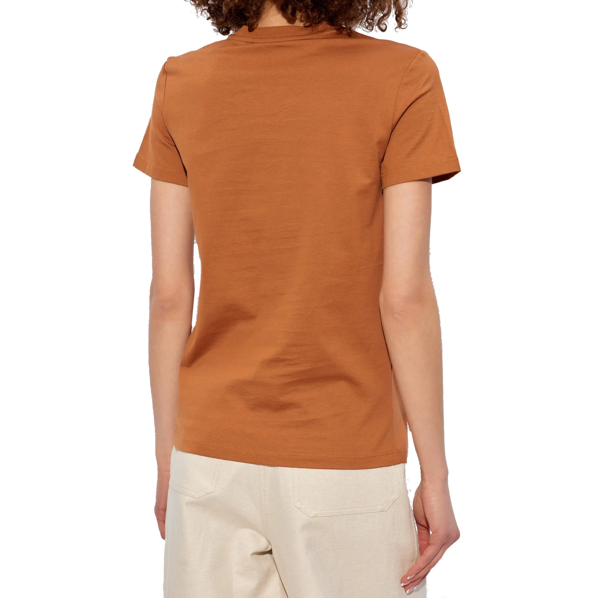 Max Mara 'Papaia' Cotton Logo T-Shirt sold by Siebentaschen product image thumbnail 3