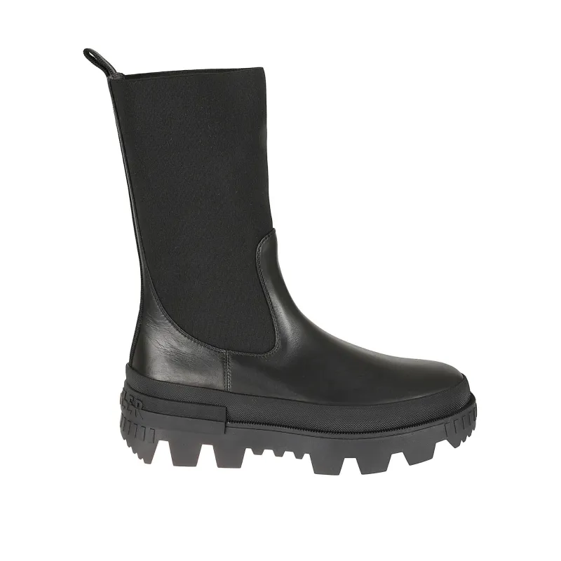 Moncler Leather Boots sold by Siebentaschen
