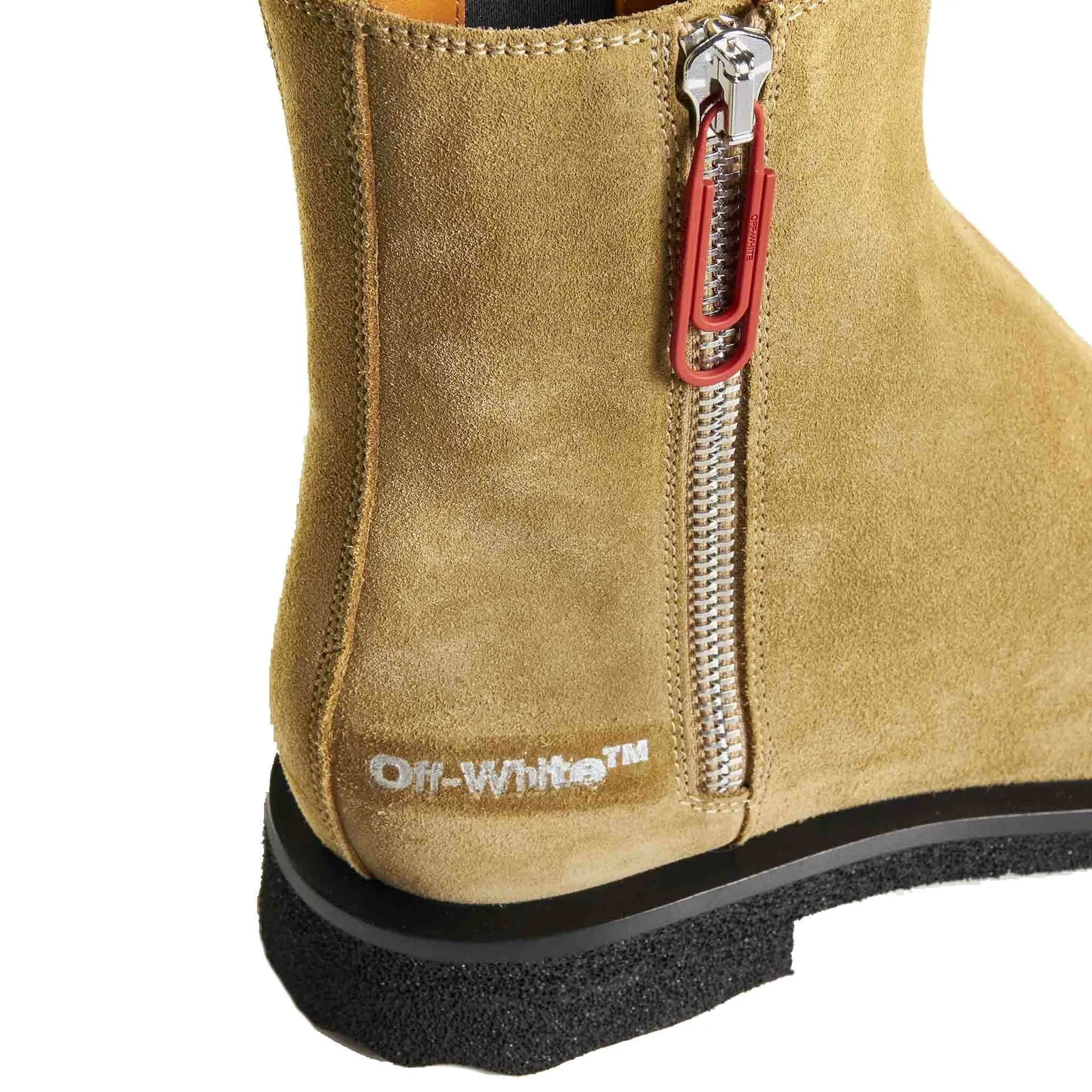 Off-White Suede Ankle Boots sold by Siebentaschen product image thumbnail 4