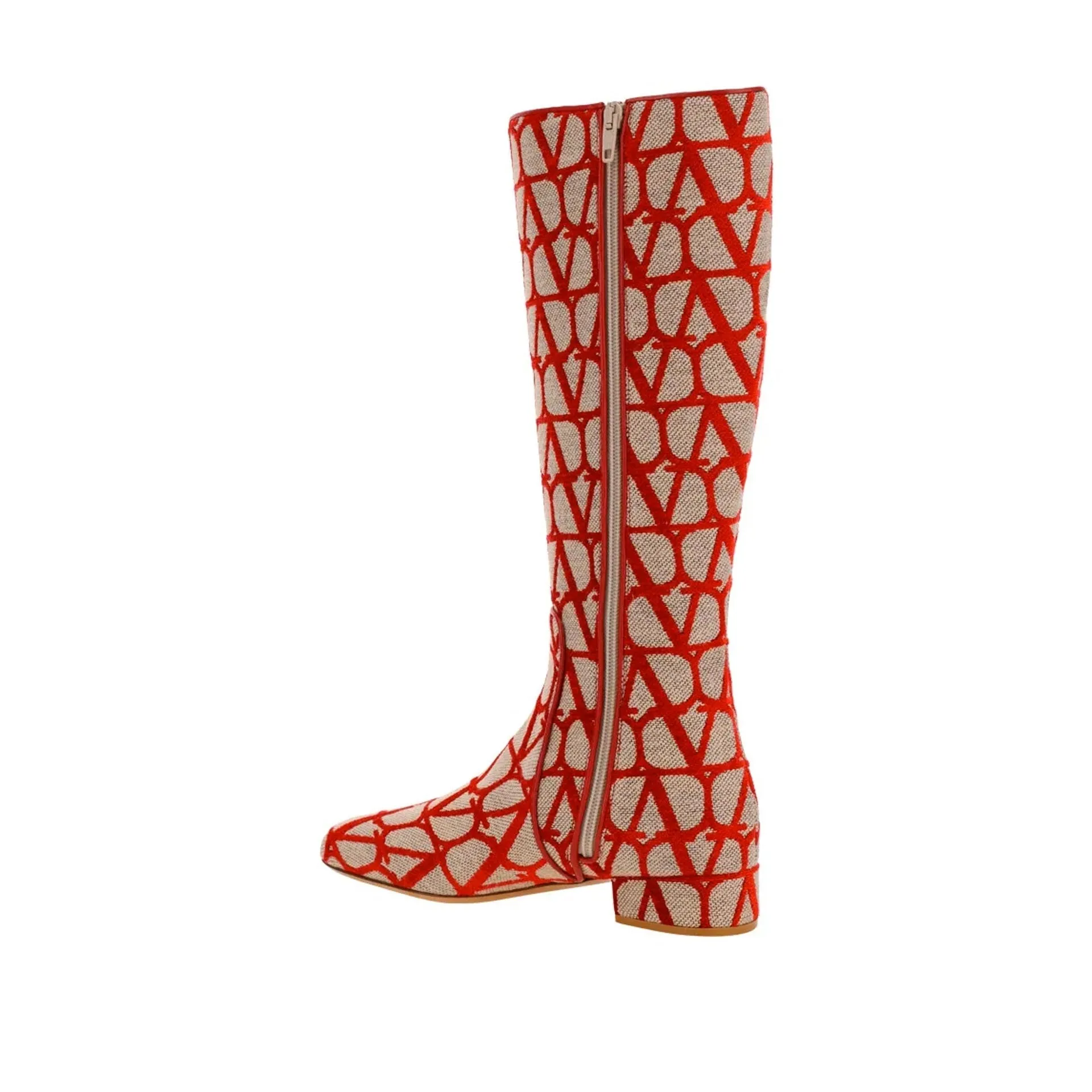 Valentino Garavani Canvas Logo Boots sold by Siebentaschen product image thumbnail 3