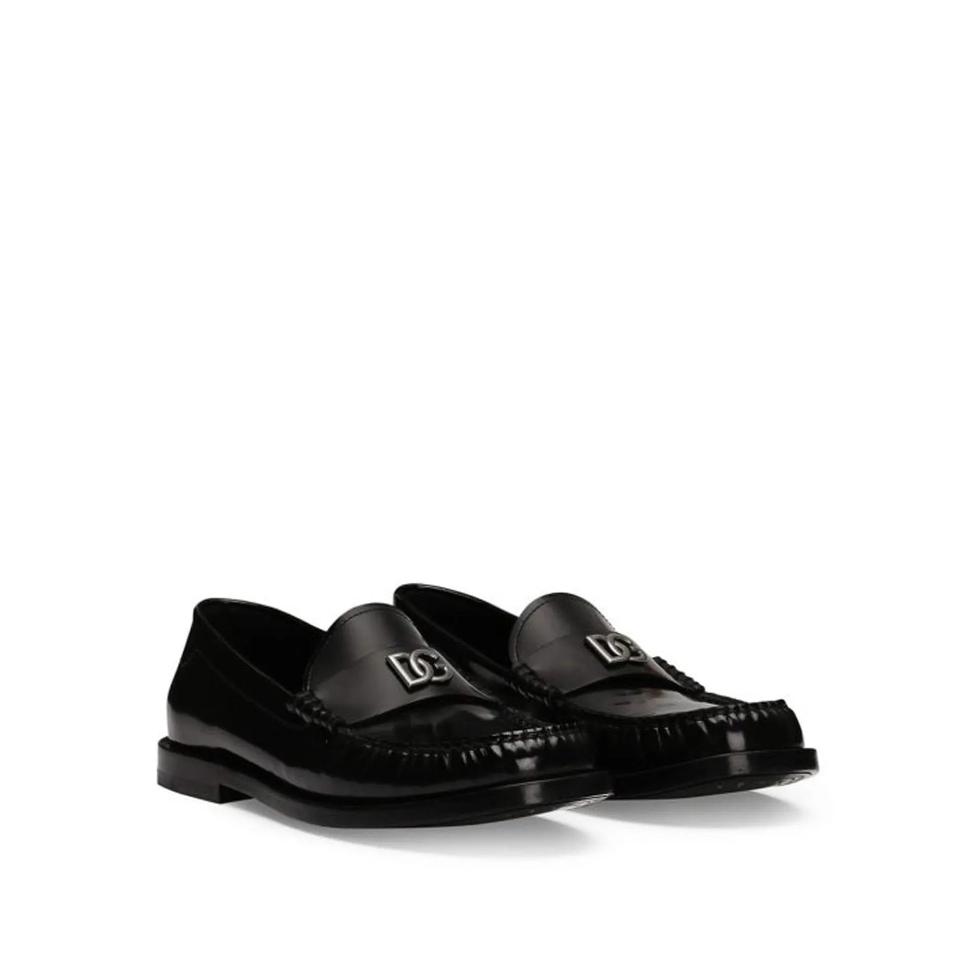 Dolce & Gabbana Leather Logo Loafers sold by Siebentaschen product image thumbnail 2