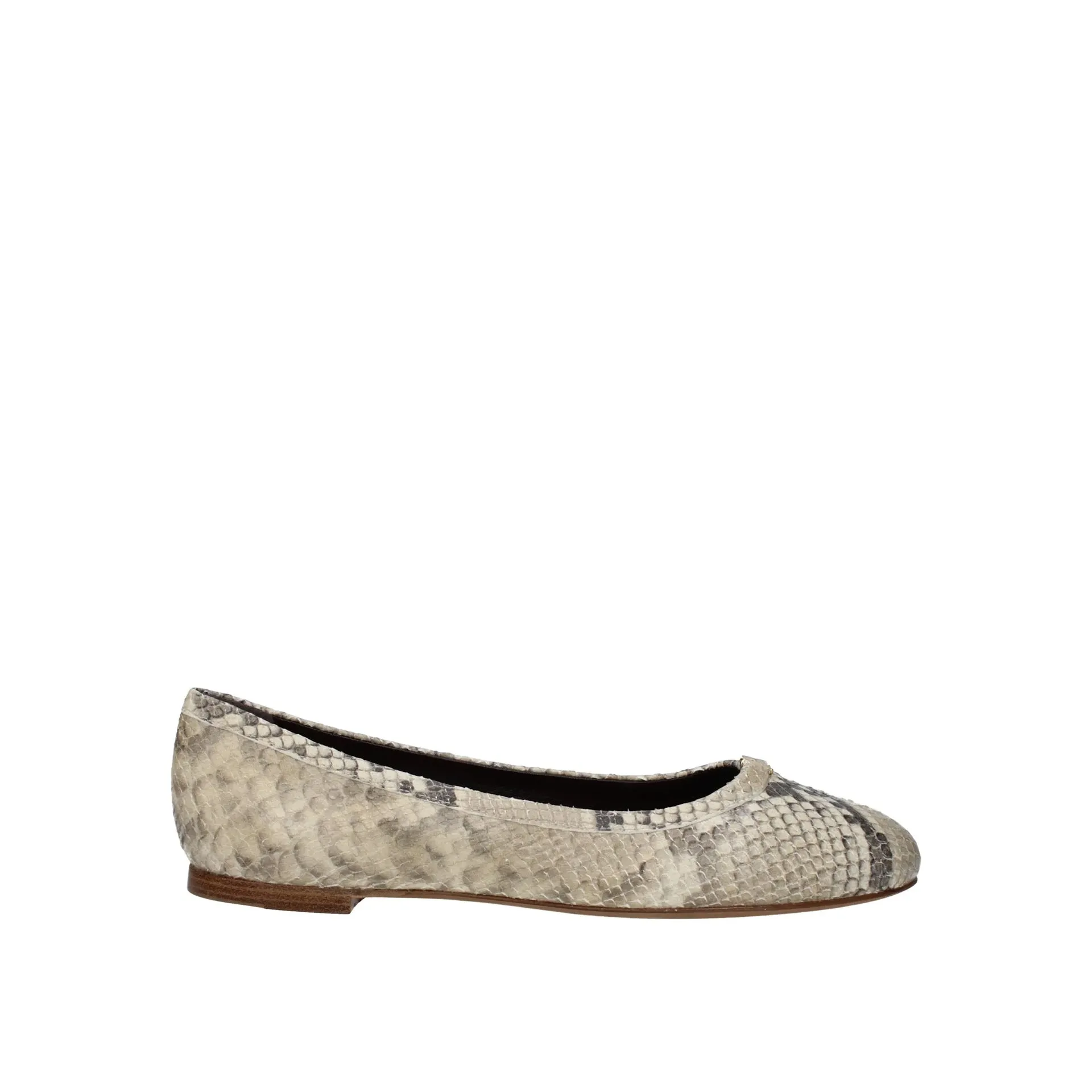 Chloè Python Marcie Ballerina Flat sold by Siebentaschen