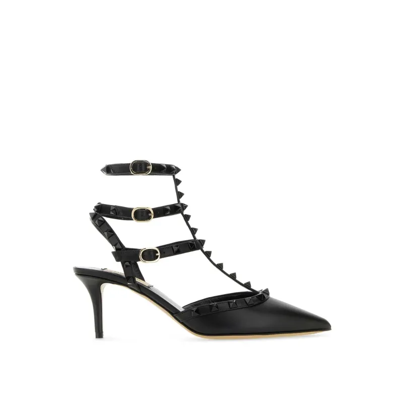 Valentino Garavani Patent Rockstud Pumps sold by Siebentaschen