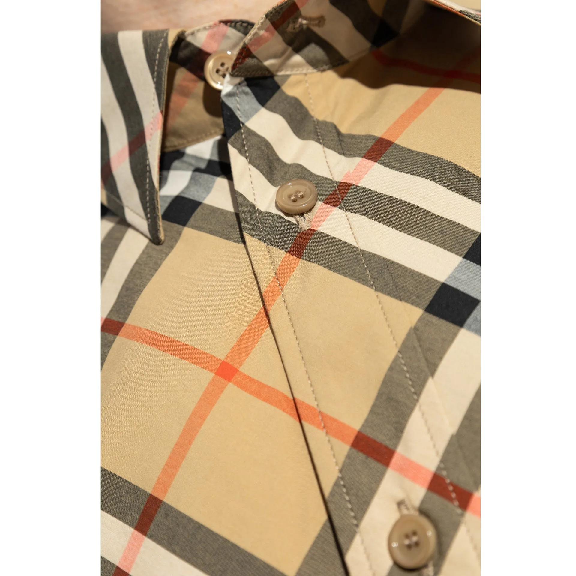 Burberry Checked Plaid Shirt sold by Siebentaschen product image thumbnail 4