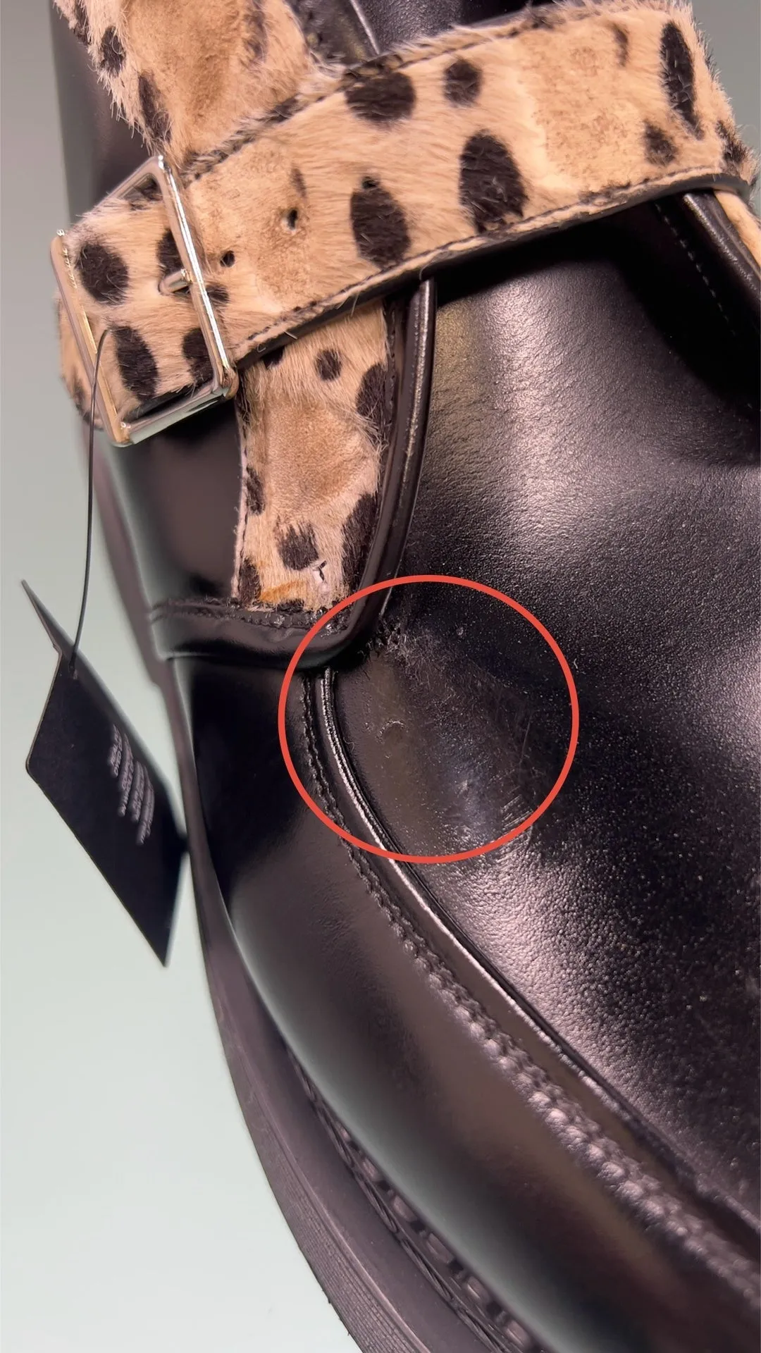 Saint Laurent Leather Creeper Boots sold by Siebentaschen product image thumbnail 4