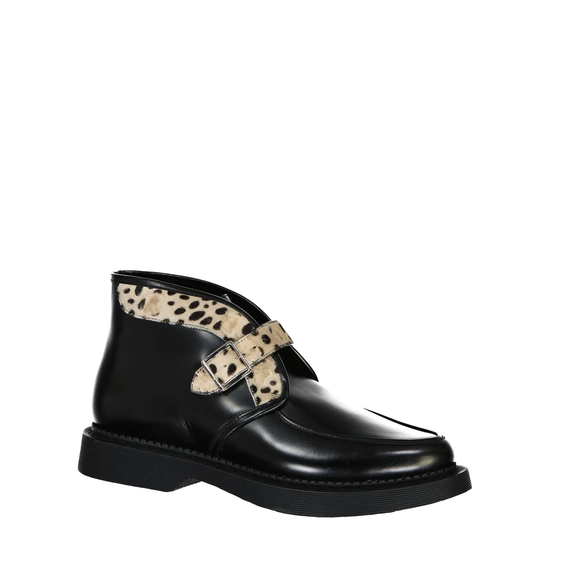 Saint Laurent Leather Creeper Boots sold by Siebentaschen product image thumbnail 2