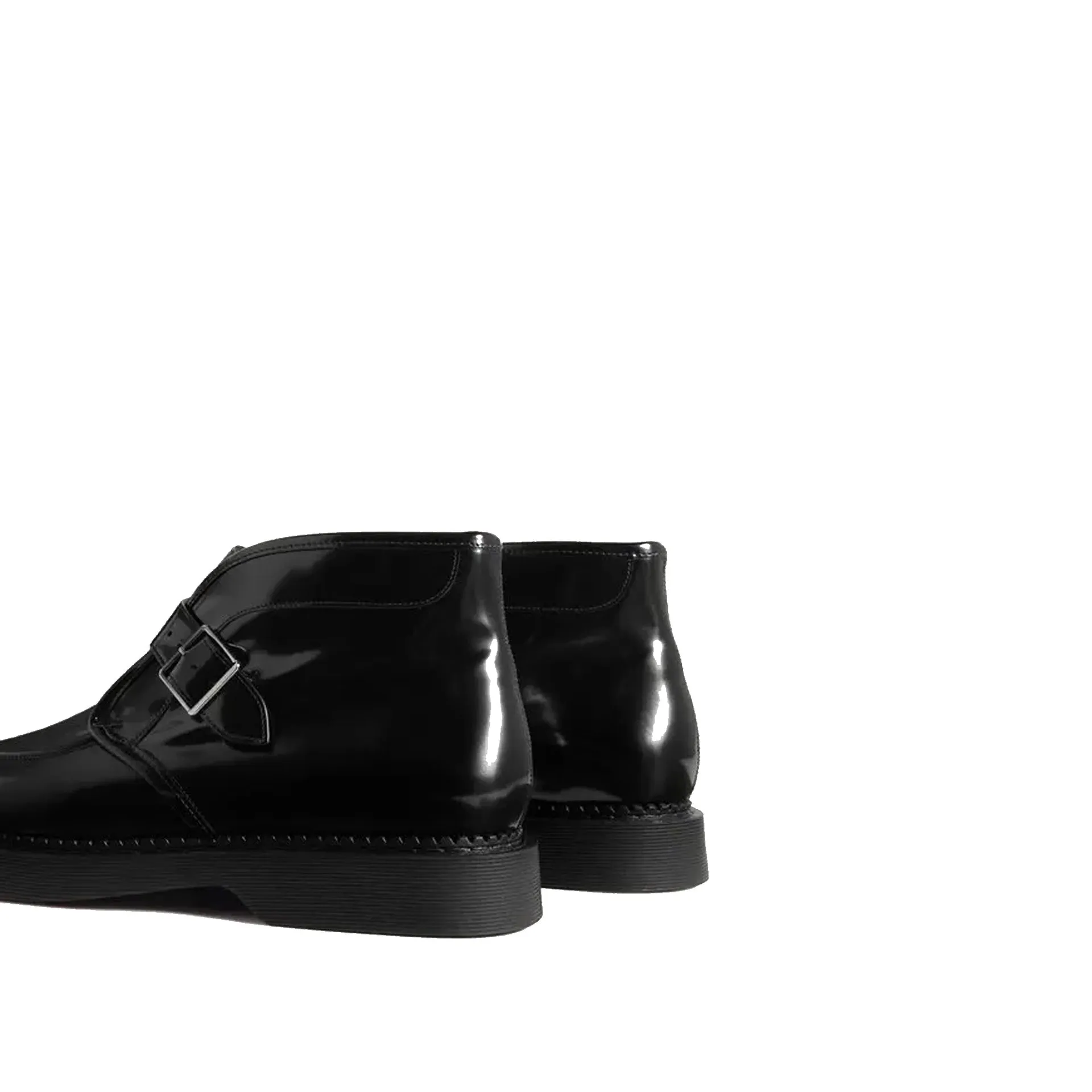 Saint Laurent Leather Creeper Boots sold by Siebentaschen product image thumbnail 3