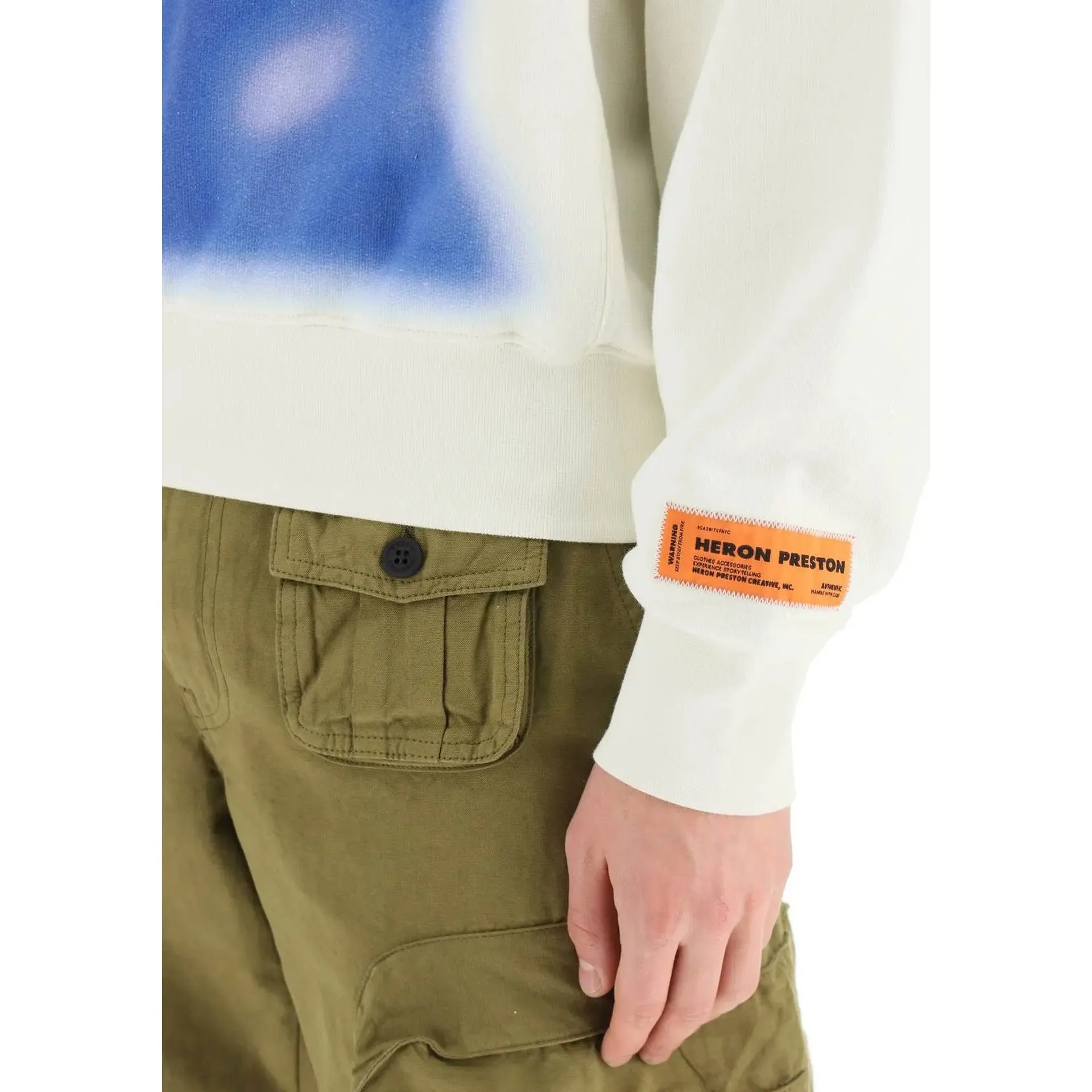 Heron Preston Beware Of Dog Cotton Sweatshirt sold by Siebentaschen product image thumbnail 4