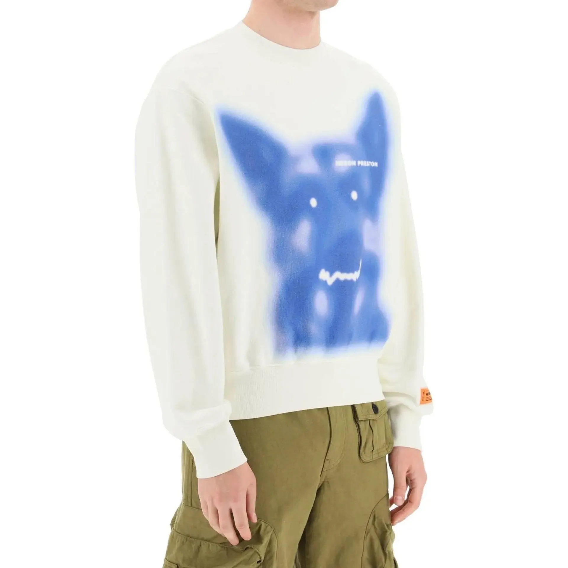 Heron Preston Beware Of Dog Cotton Sweatshirt sold by Siebentaschen product image thumbnail 2