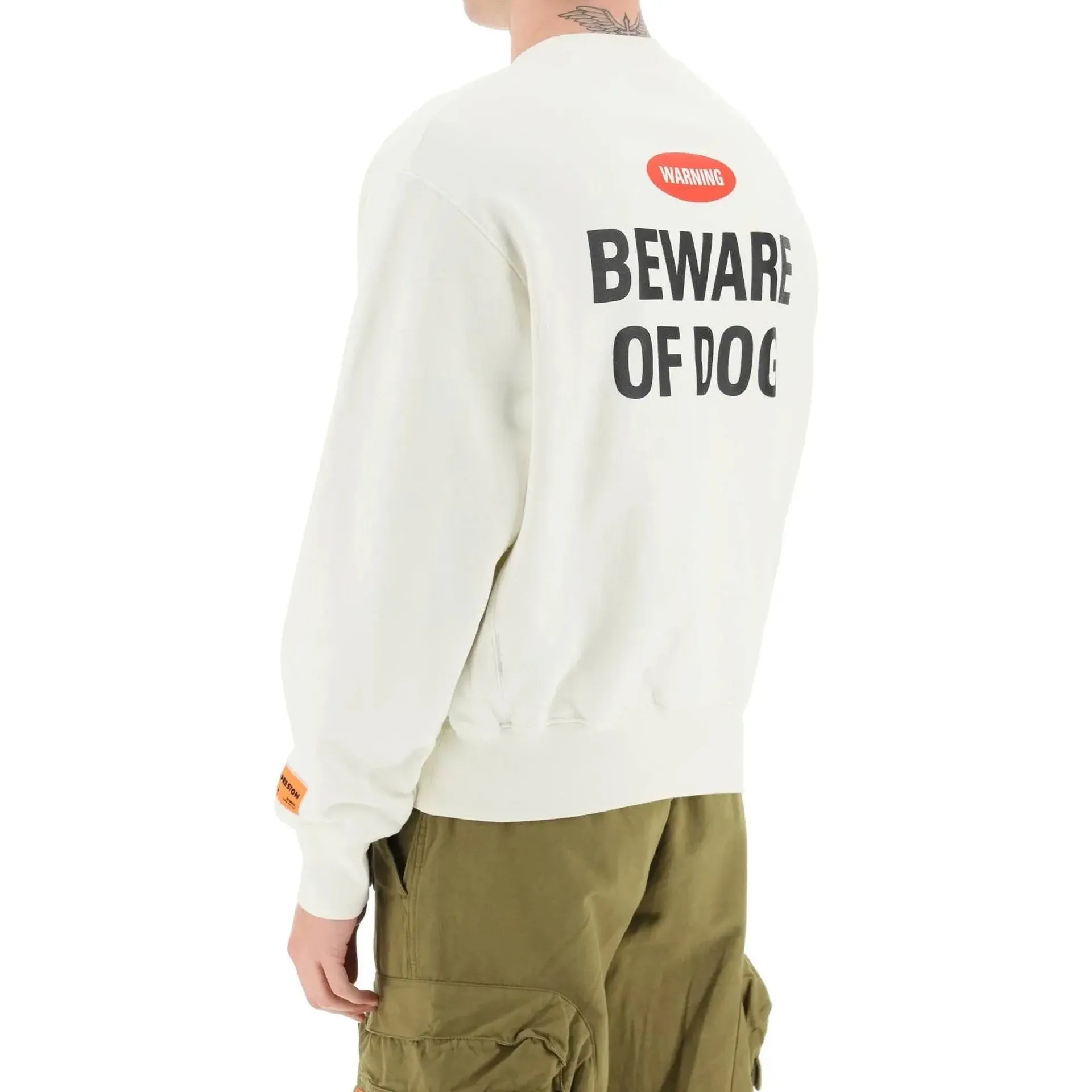 Heron Preston Beware Of Dog Cotton Sweatshirt sold by Siebentaschen product image thumbnail 3