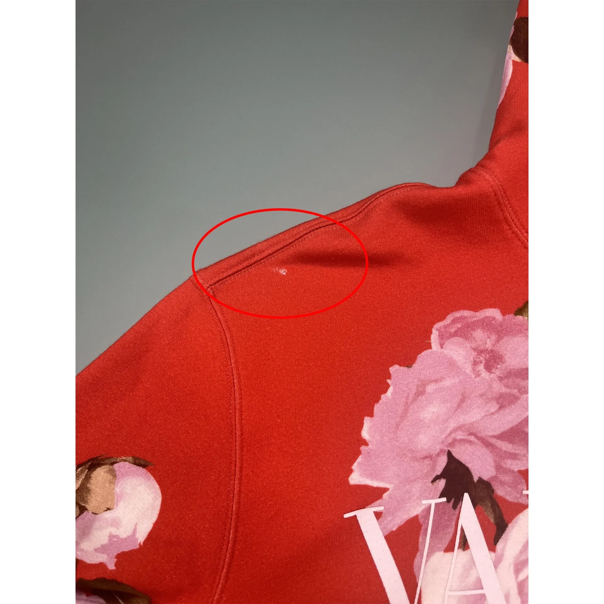 Valentino Logo Hooded Sweatshirt sold by Siebentaschen product image thumbnail 5