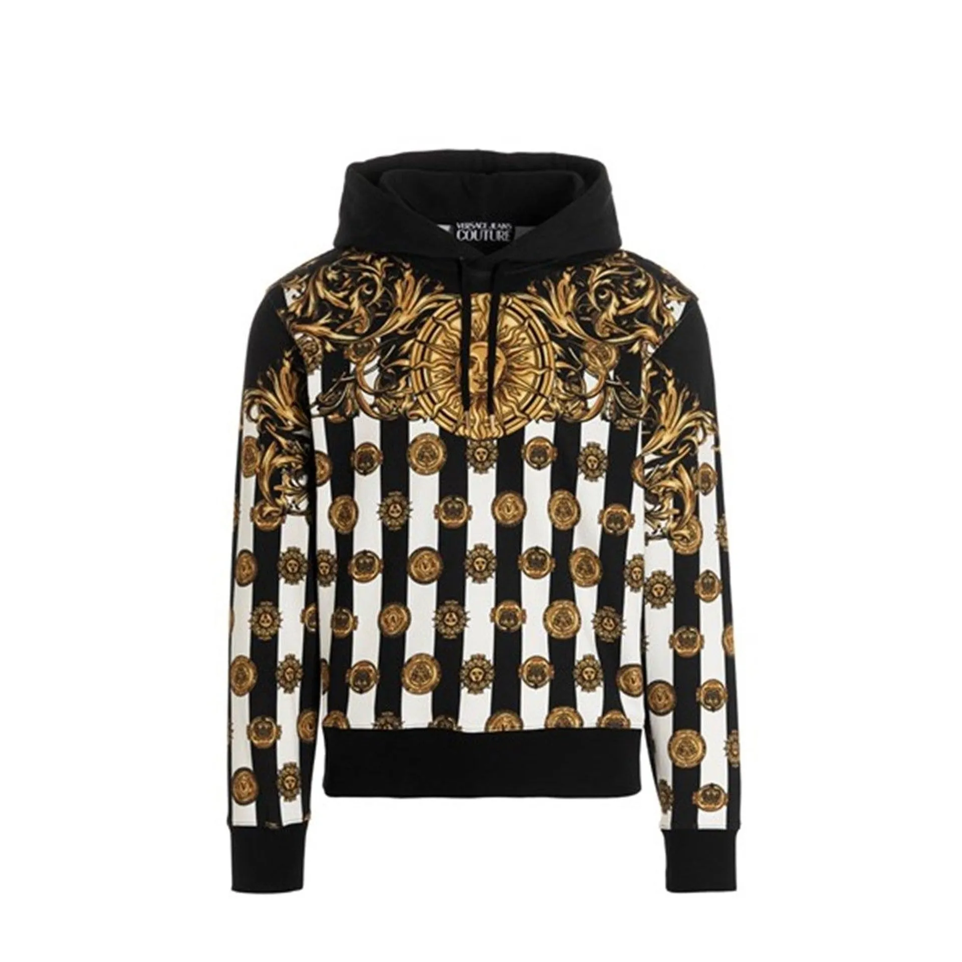 Versace Jeans Couture Printed Hooded Sweatshirt sold by Siebentaschen