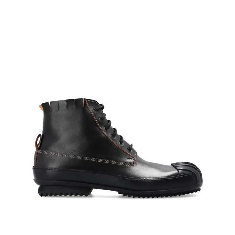 Maison Margiela Leather High-Top Sneakers sold by Siebentaschen