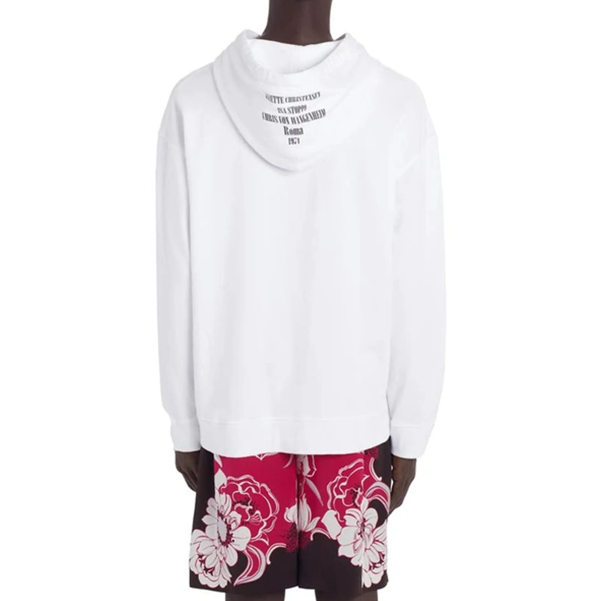 Valentino Archive 1971 Graphic-Print Hoodie Sweatshirt sold by Siebentaschen product image thumbnail 3