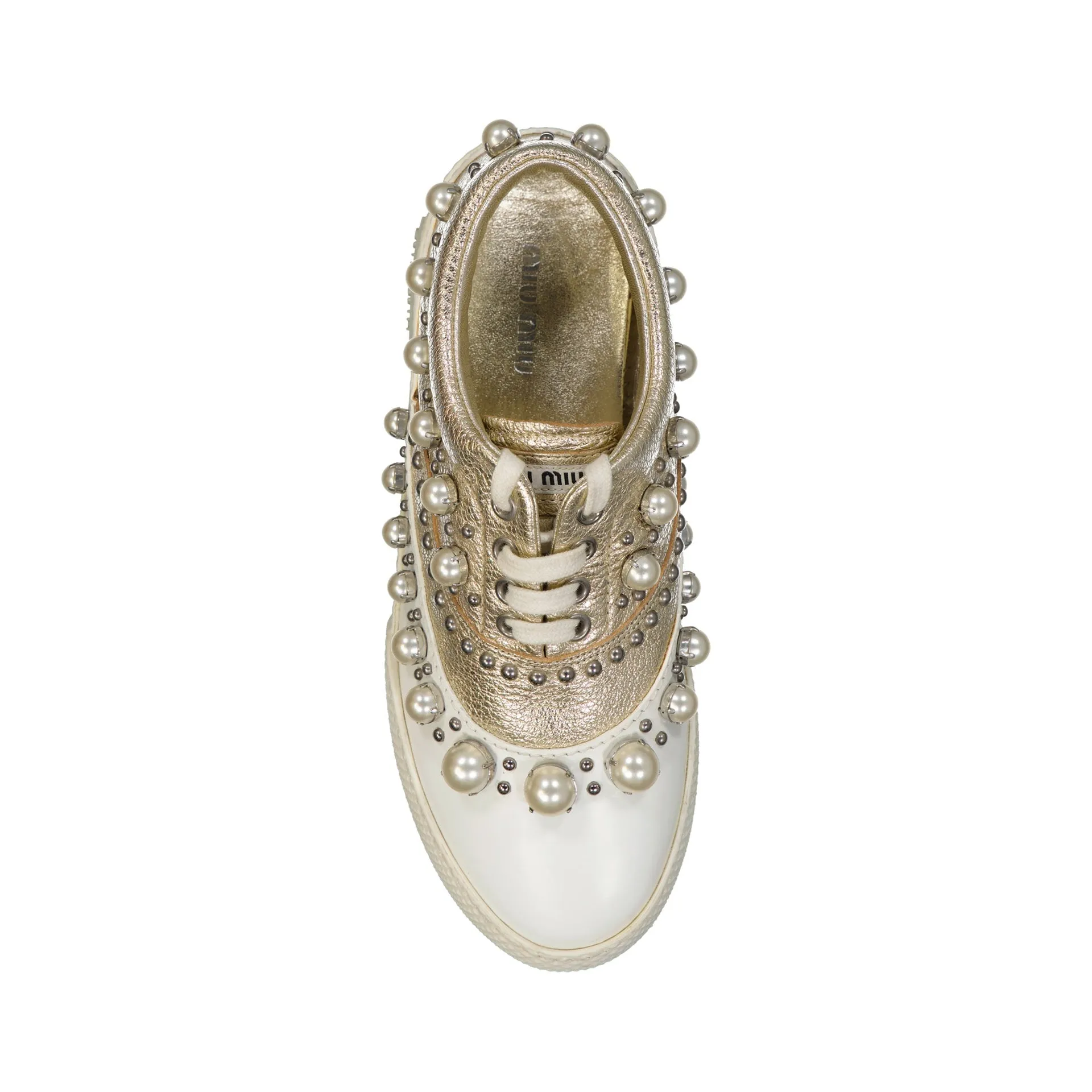 Miu Miu Embellished Sneakers sold by Siebentaschen product image thumbnail 4