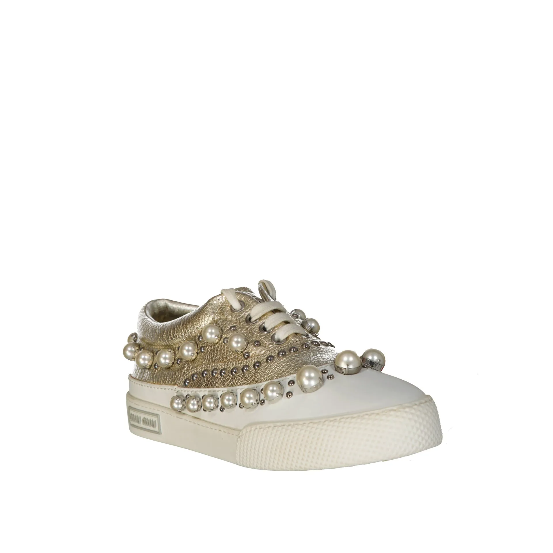 Miu Miu Embellished Sneakers sold by Siebentaschen product image thumbnail 2
