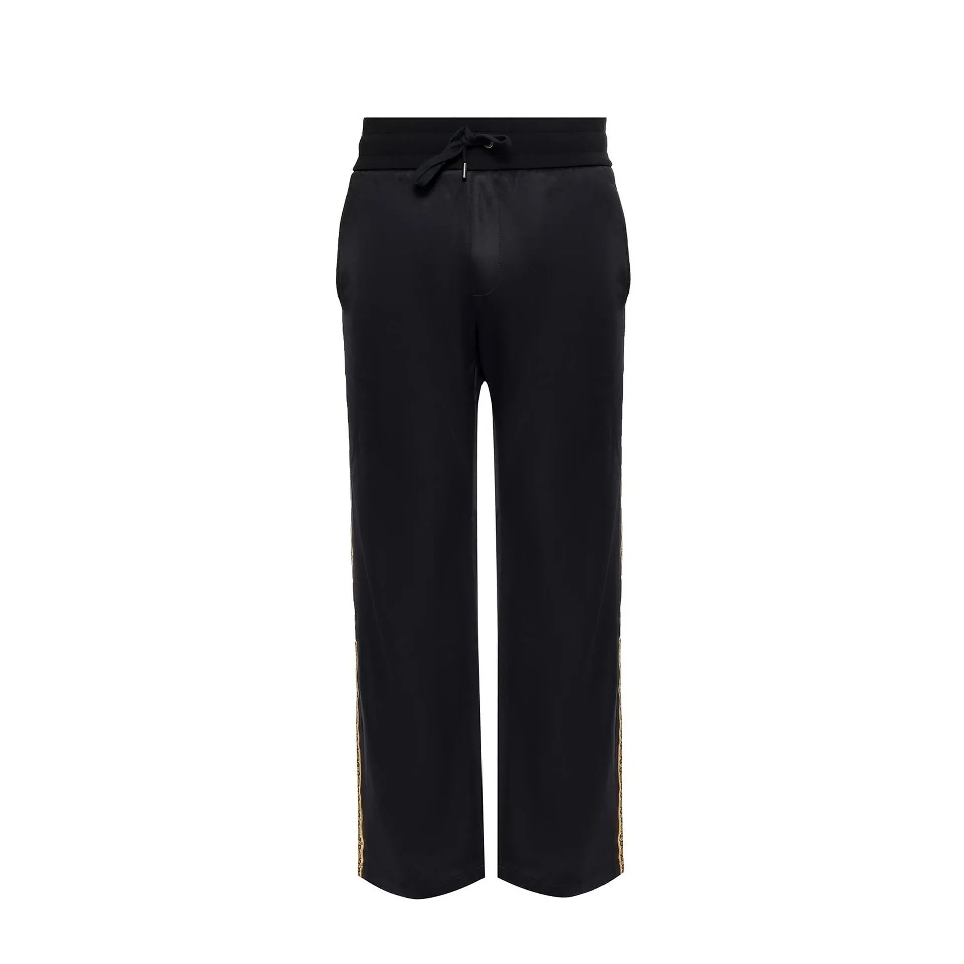 Versace Logo Print Pants sold by Siebentaschen