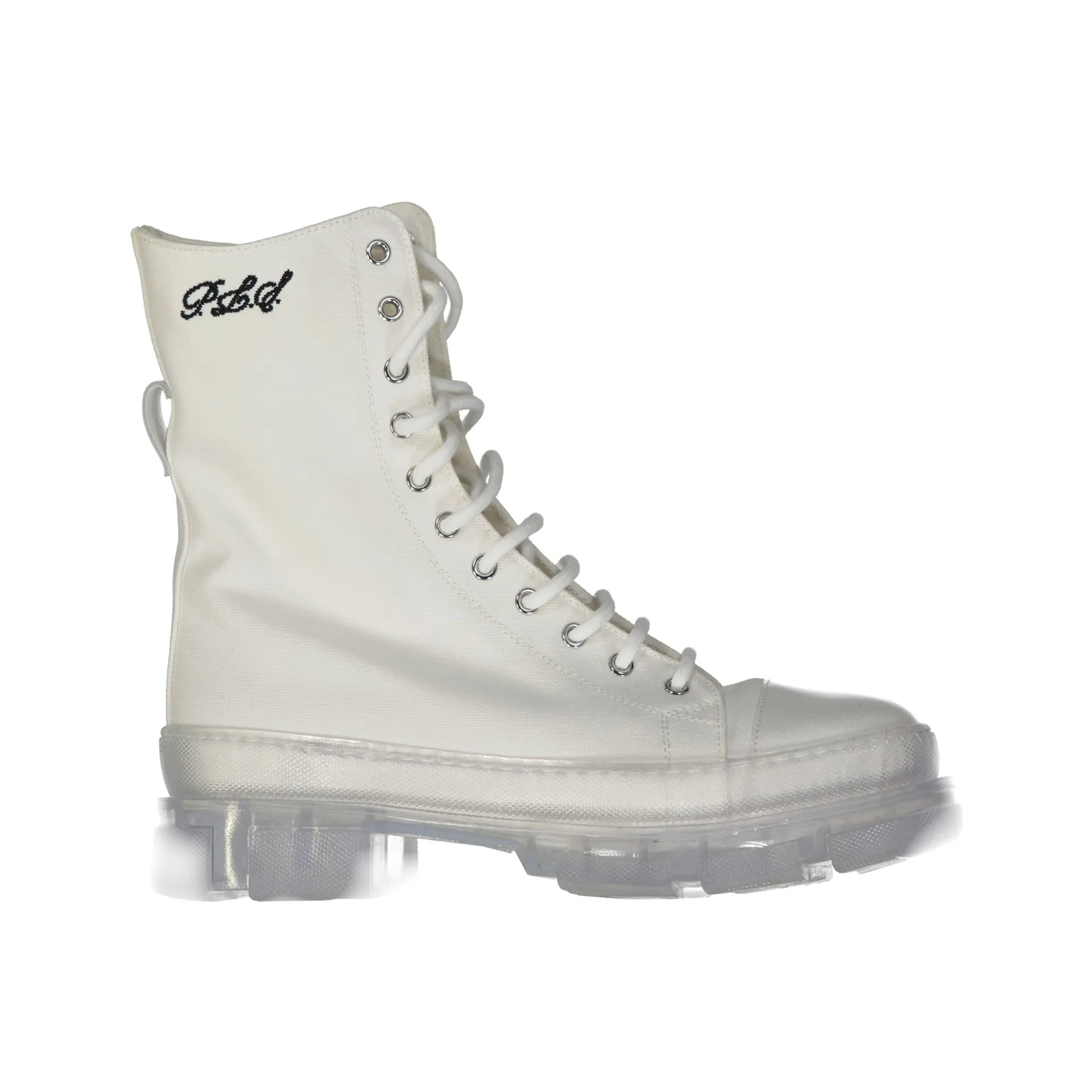 Philosophy Di Lorenzo Serafini Canvas Boots sold by Siebentaschen