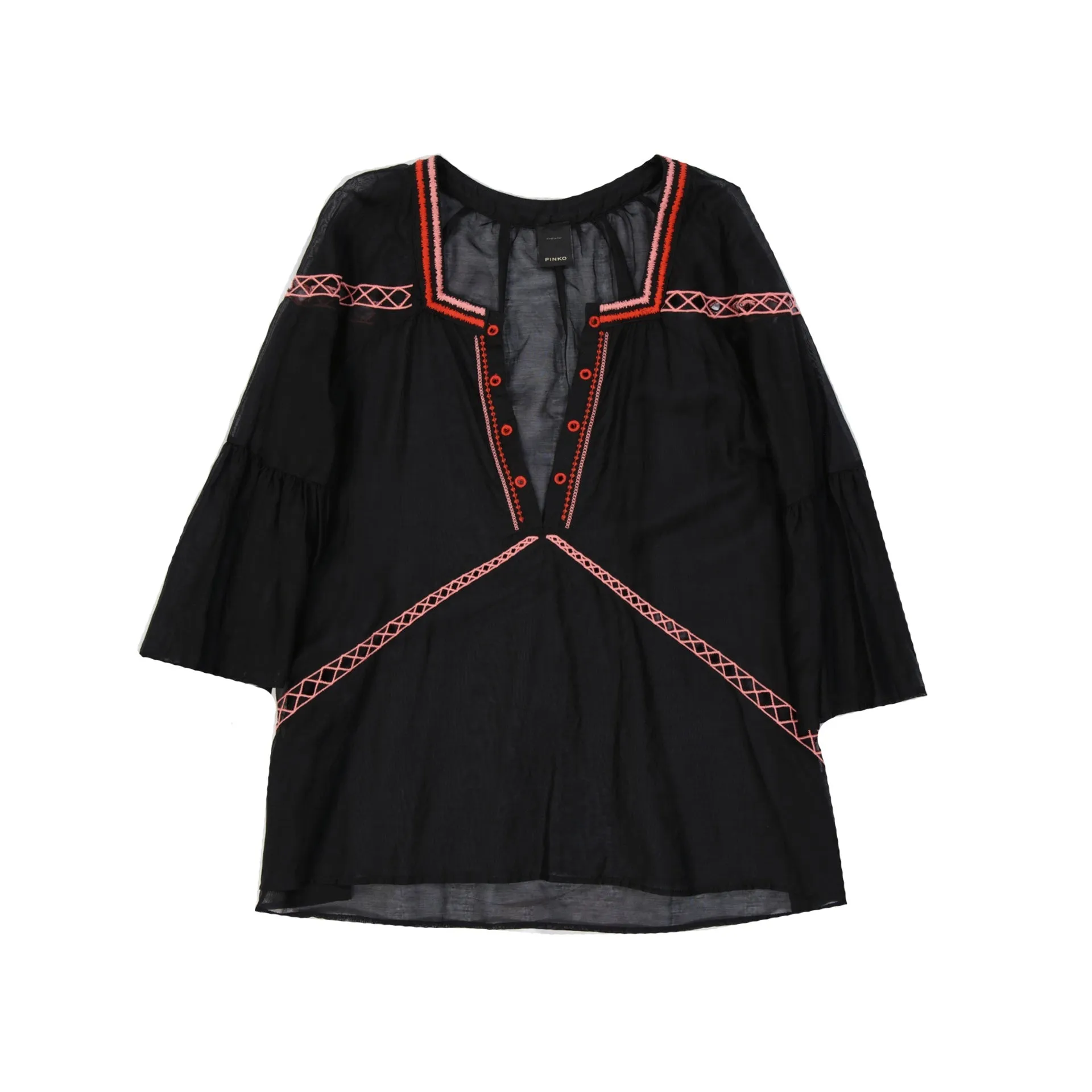 Pinko Cotton And Silk Shirt sold by Siebentaschen