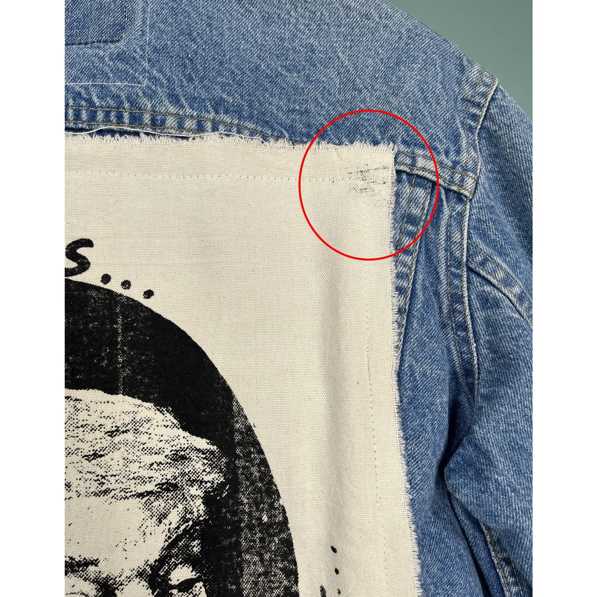 R13 Cotton Denim Jacket sold by Siebentaschen product image thumbnail 3