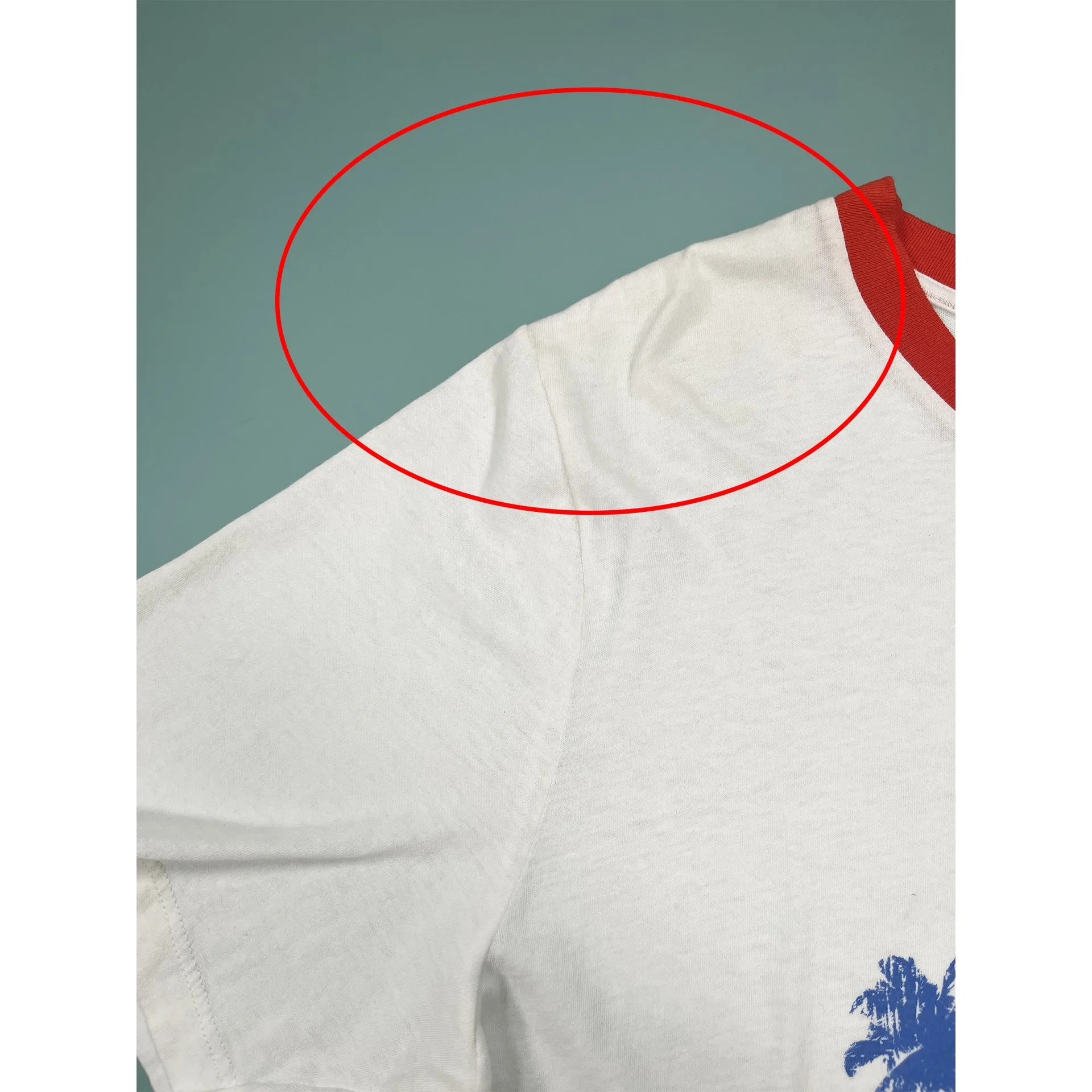 Saint Laurent Cotton Printed T-Shirt sold by Siebentaschen product image thumbnail 5