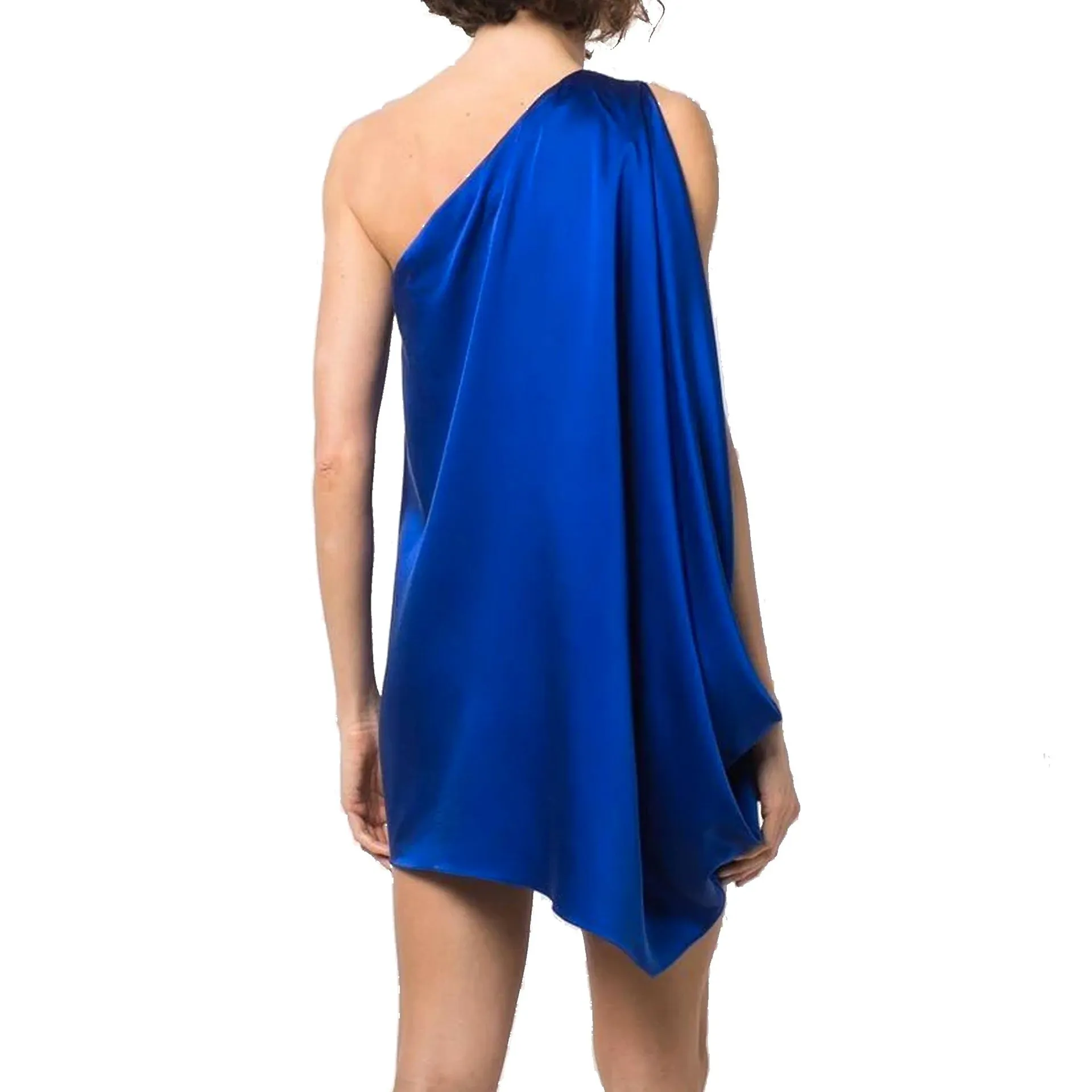 Saint Laurent One Shoulder Mini Dress sold by Siebentaschen product image thumbnail 3