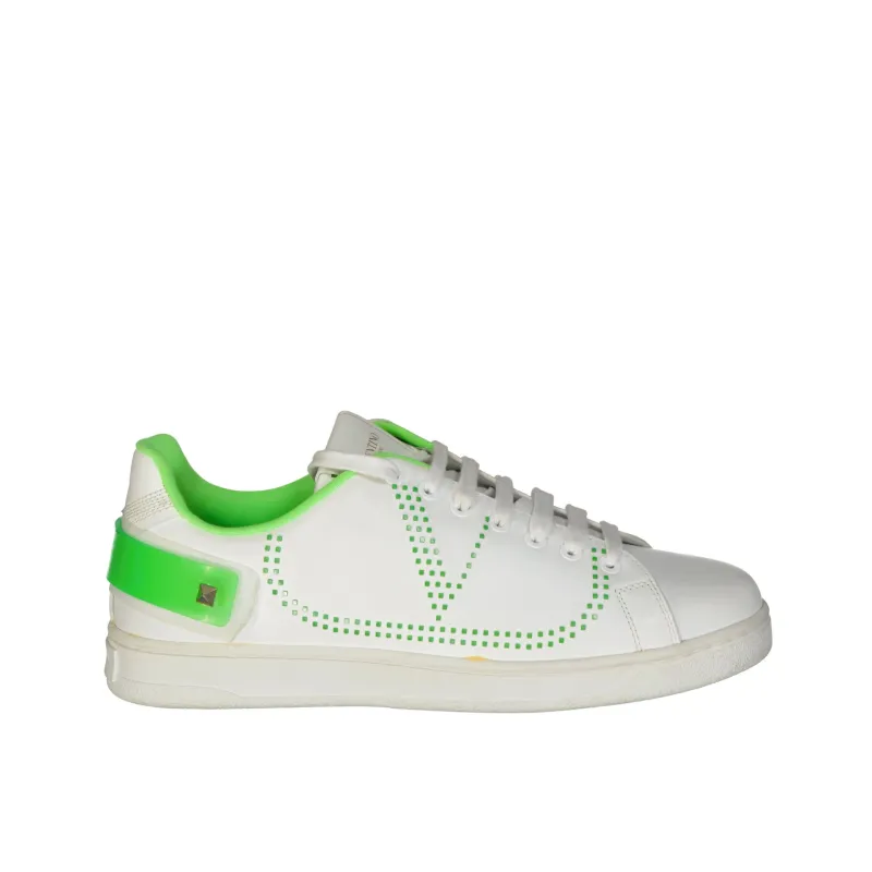 Valentino Garavani Leather Sneakers sold by Siebentaschen